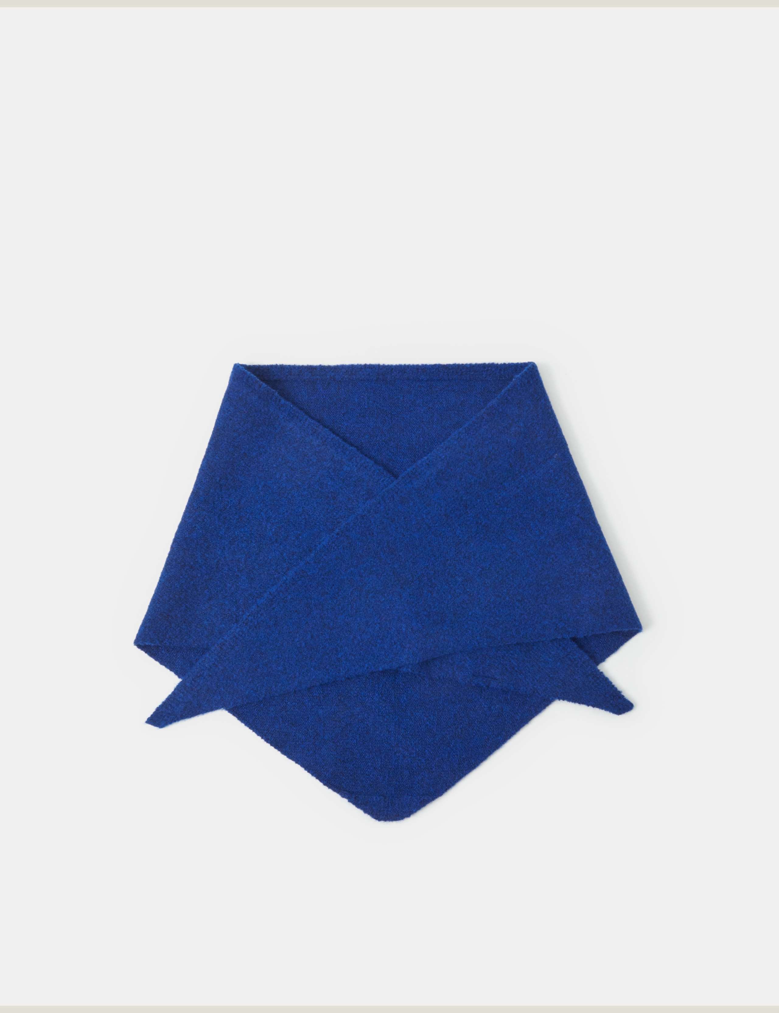 Knitted Triangle Scarf
