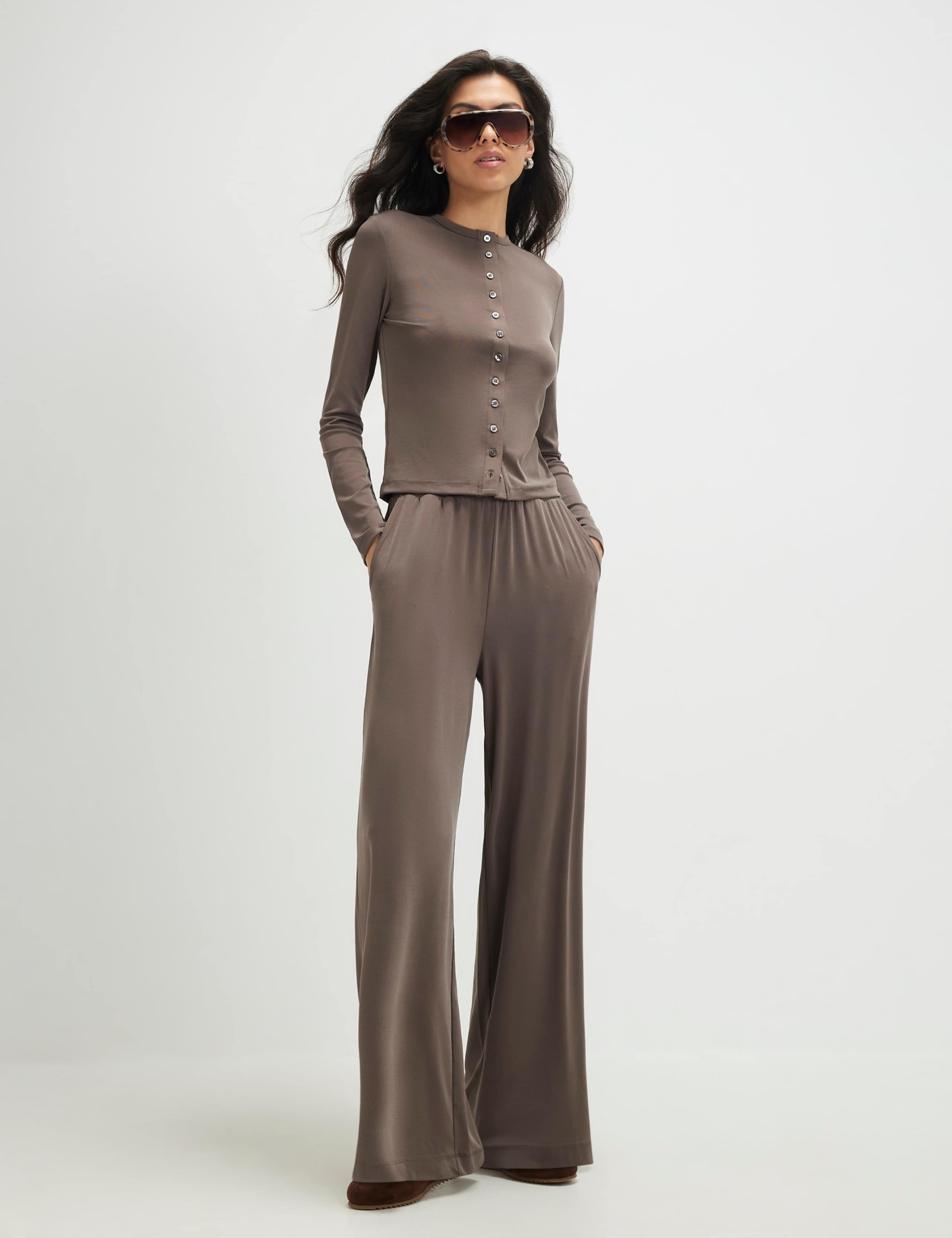 Fitted Button Through Top