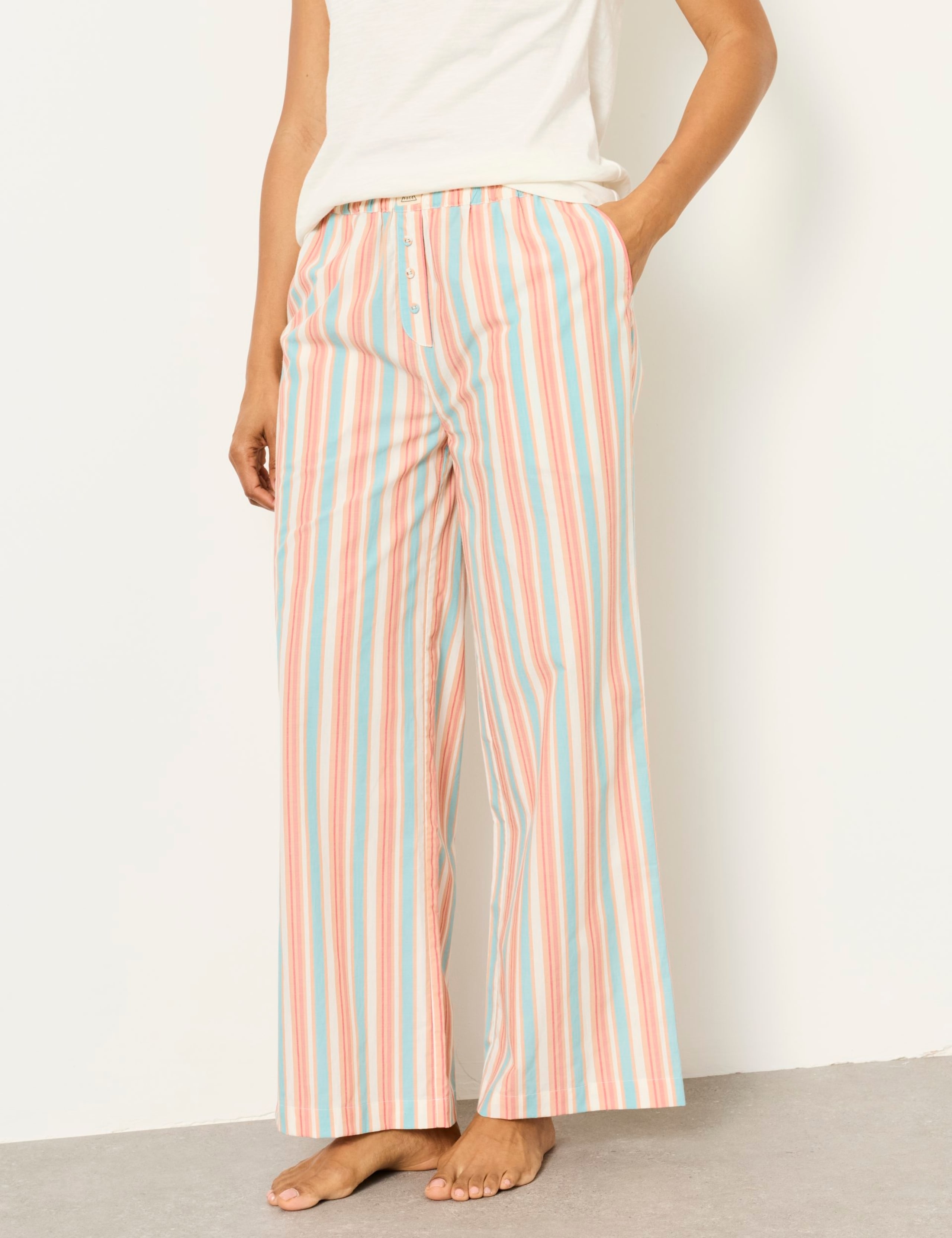 Pure Cotton Sardine Striped Pyjama Set