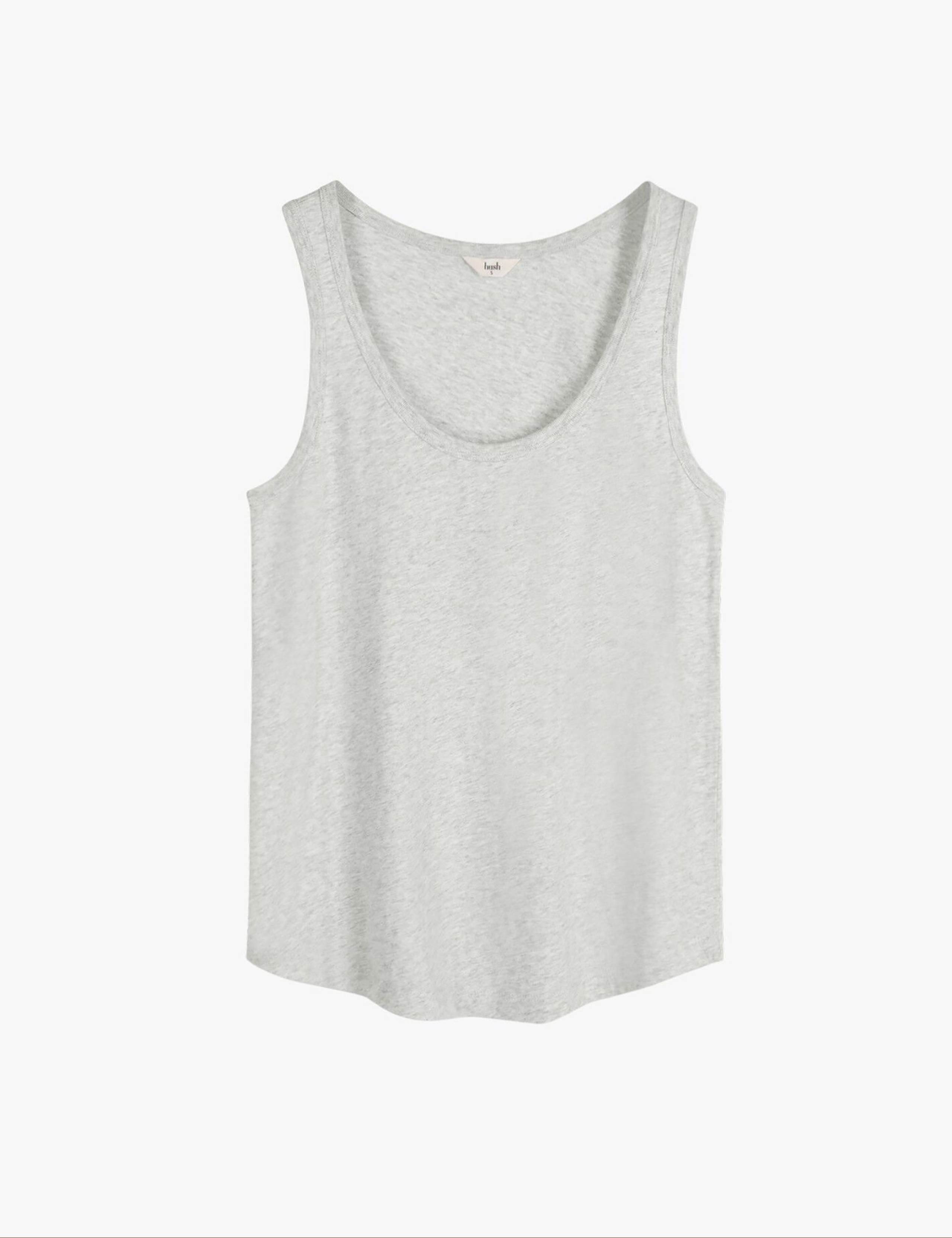 Pure Cotton Scoop Neck Vest