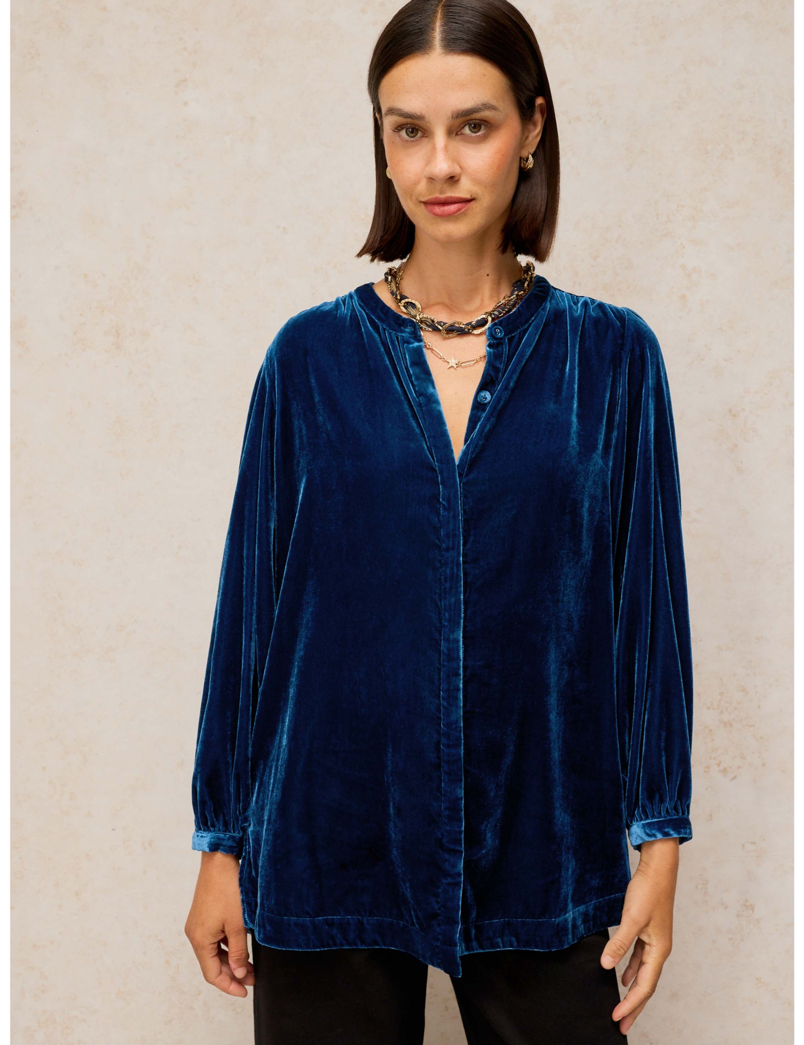 Velvet Tunic