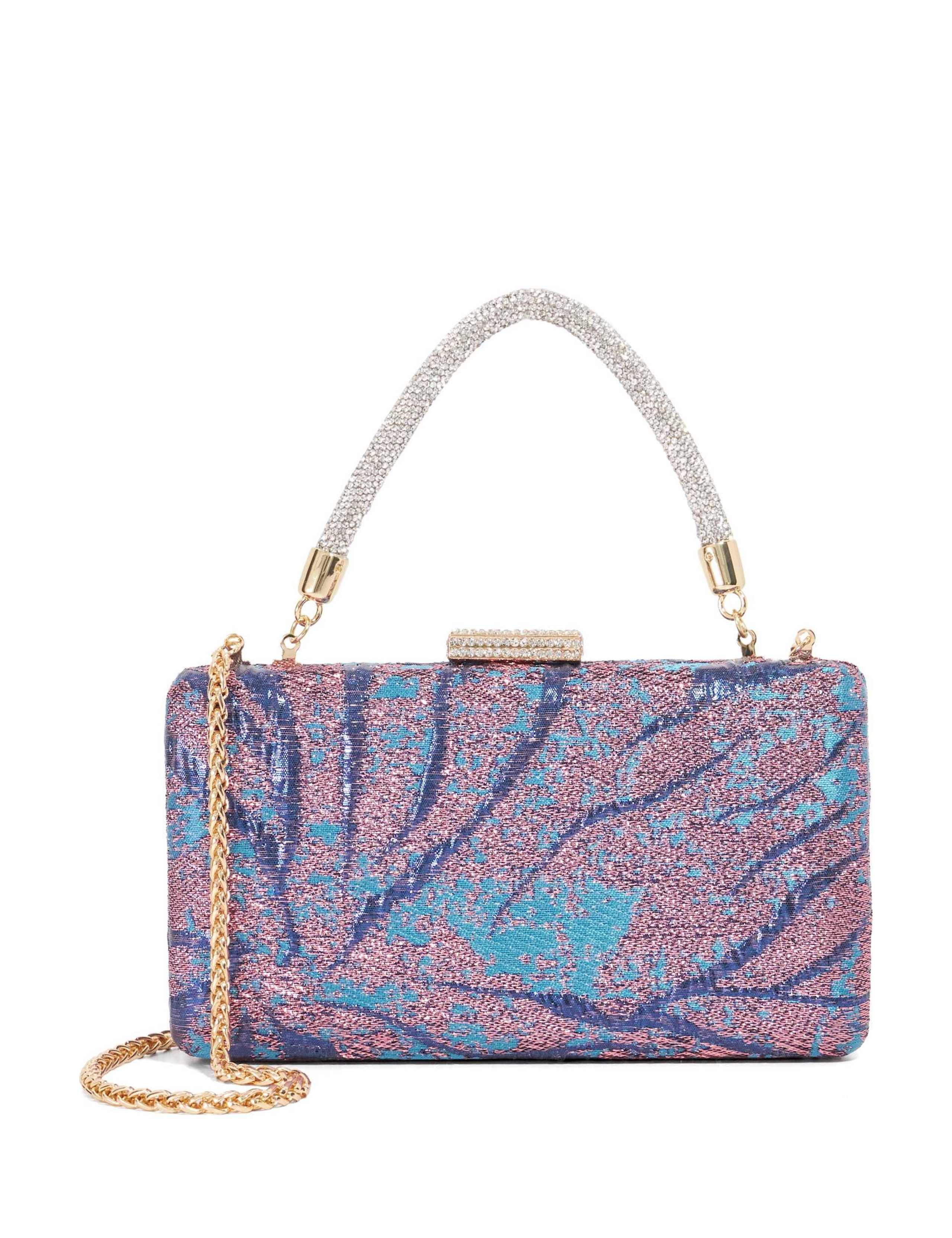 Metallic Clutch Bag