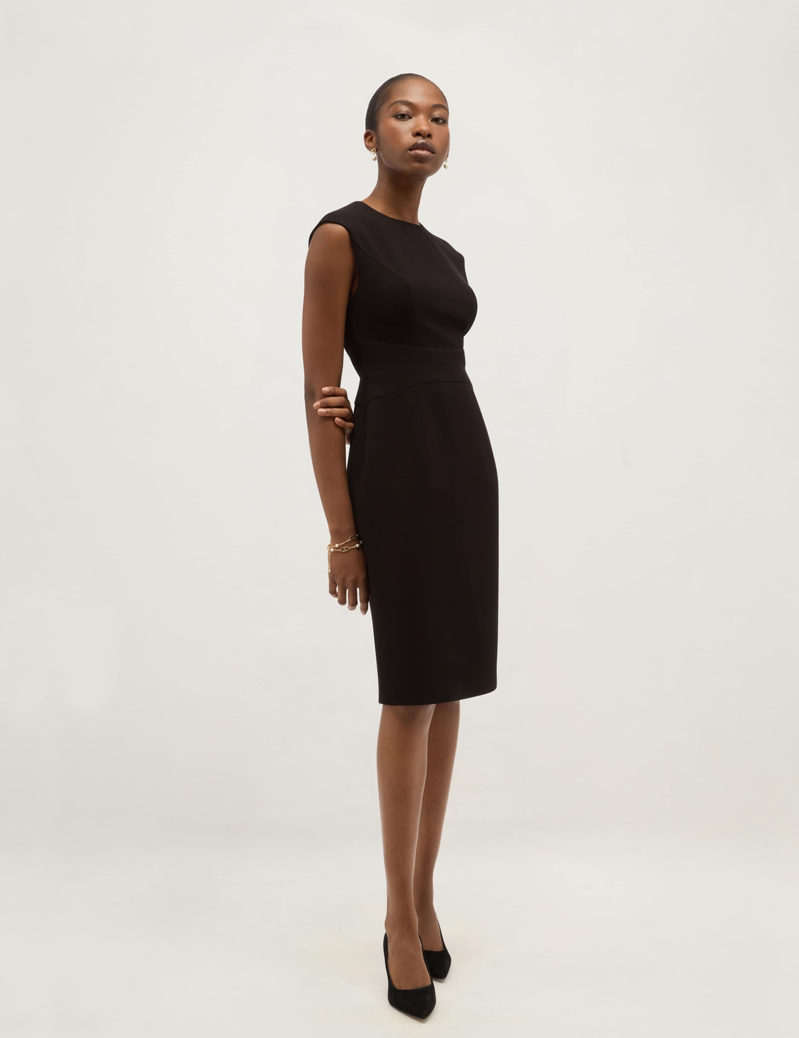 Knee Length Shift Dress