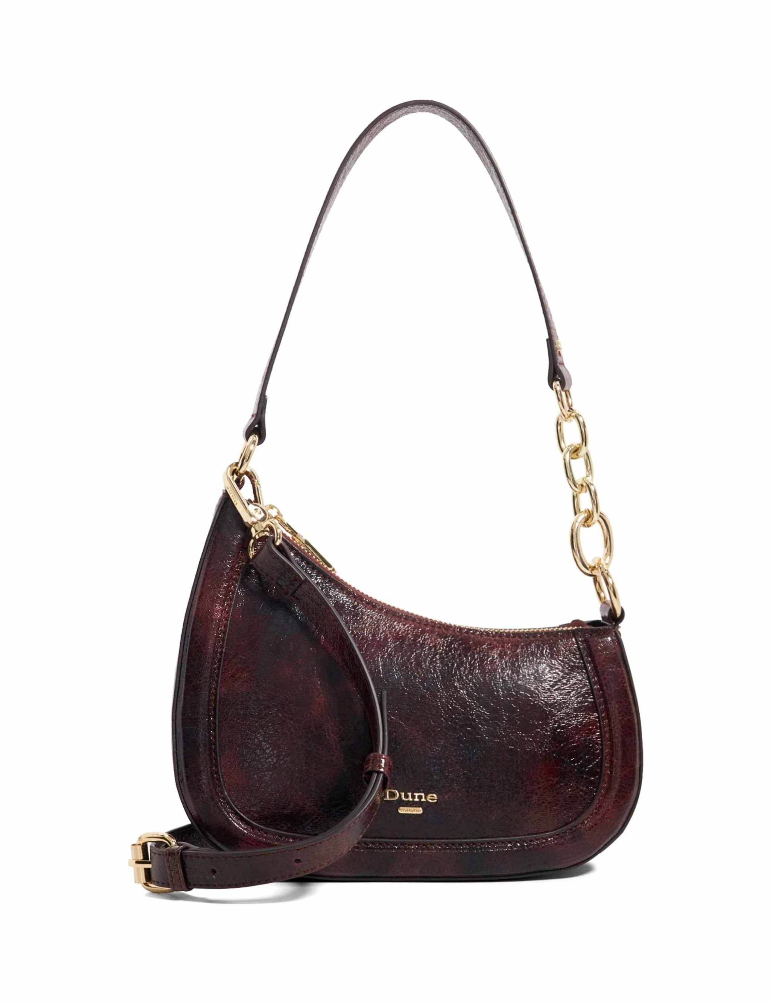 Leather Scoop Shoulder Bag