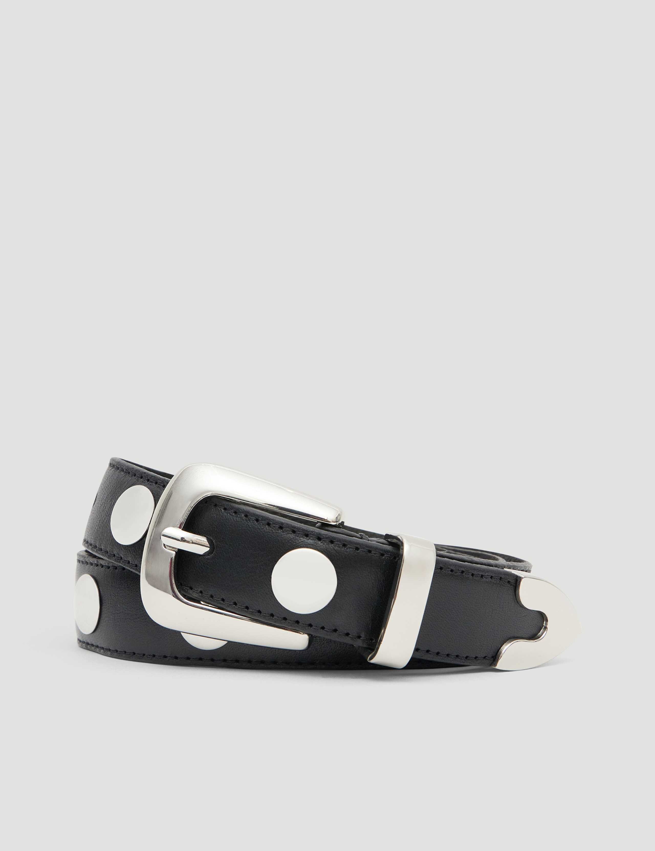 Leather Studded Belt