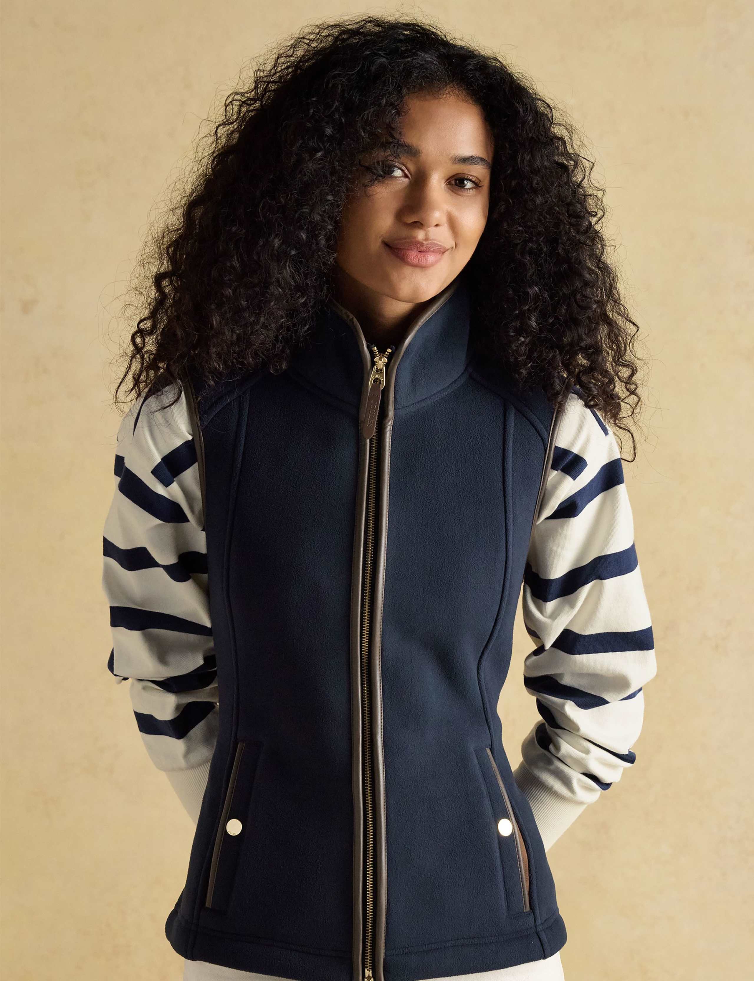 Fleece Funnel Neck Gilet