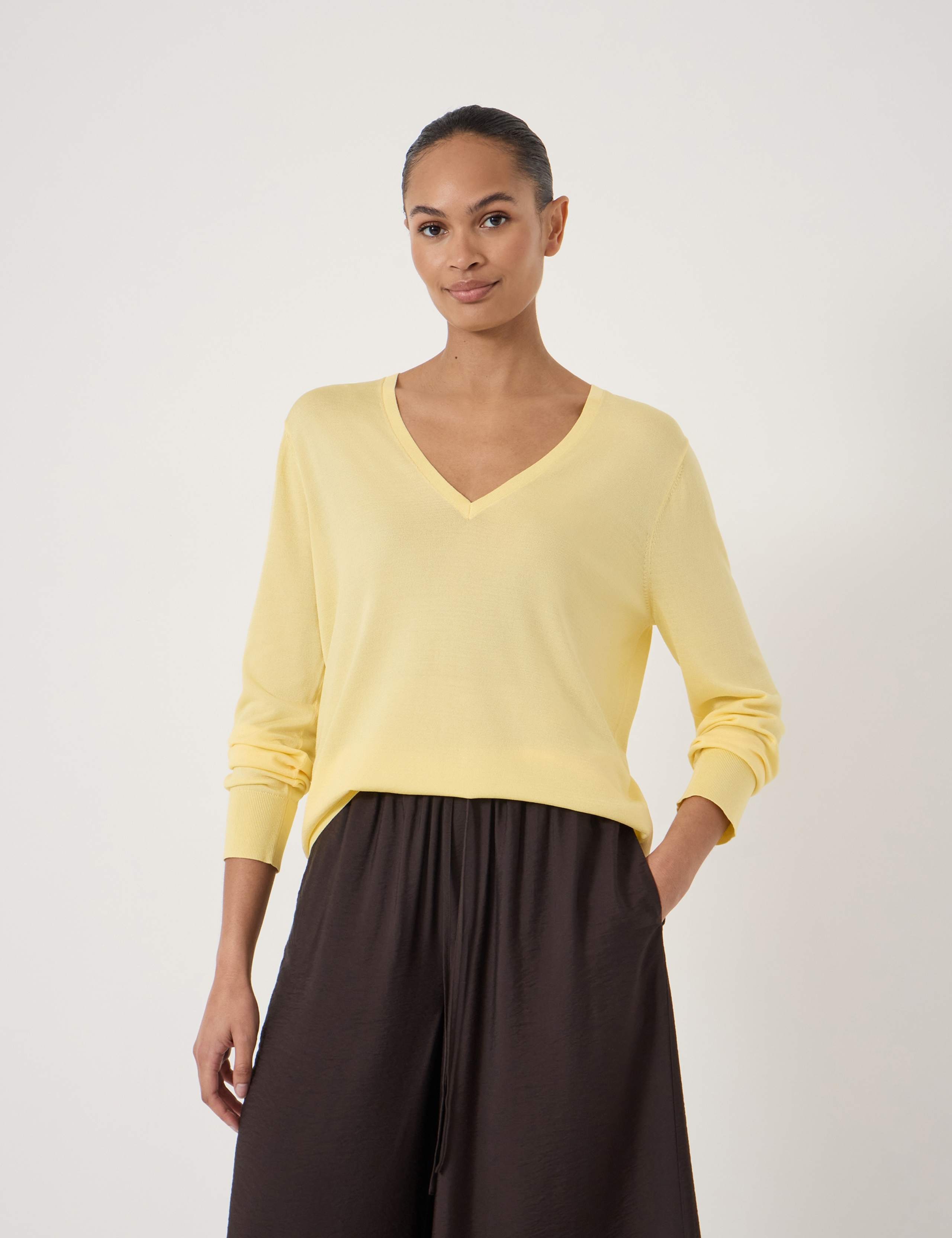 Lightweight V-Neck Jumper