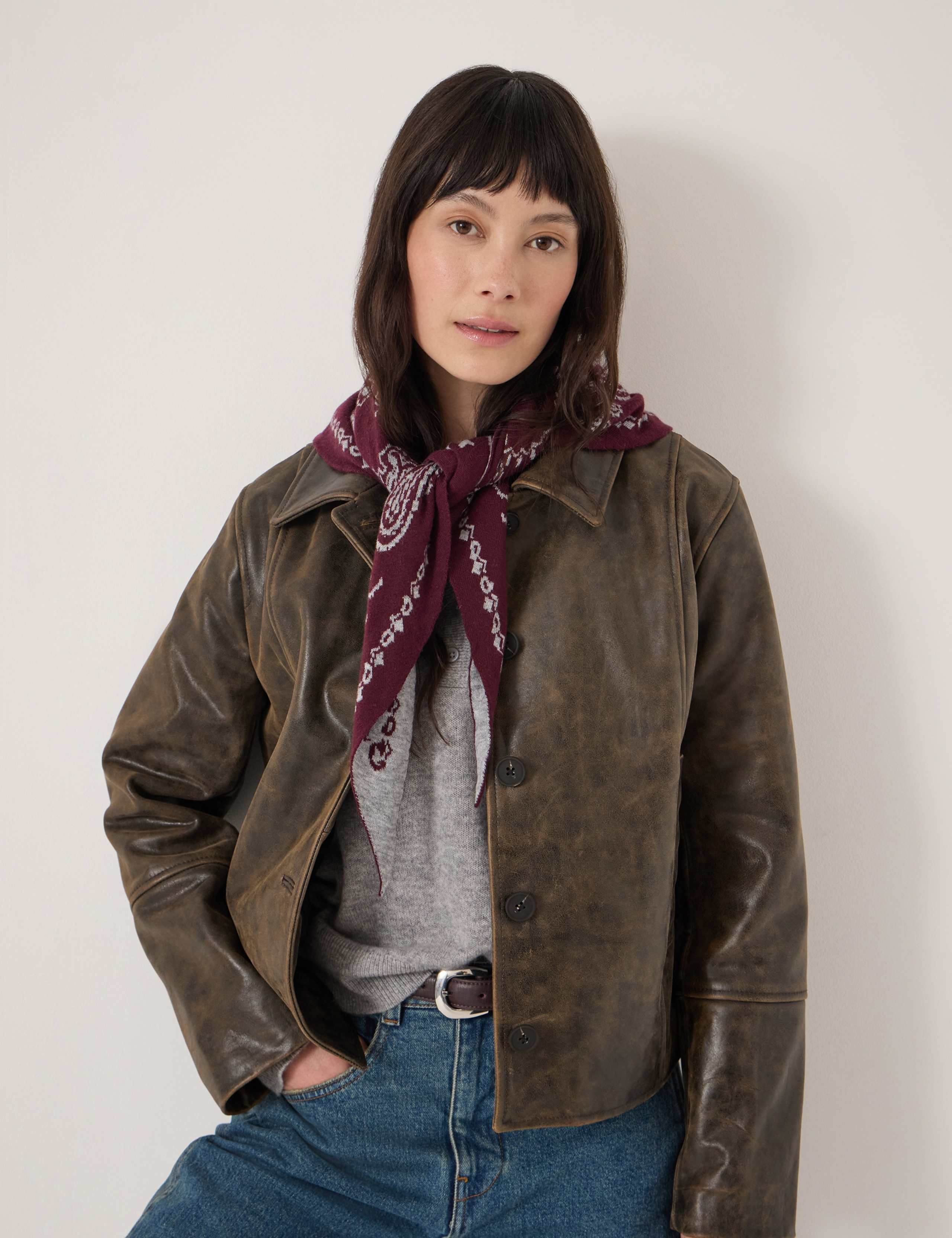 Paisley Triangle Scarf