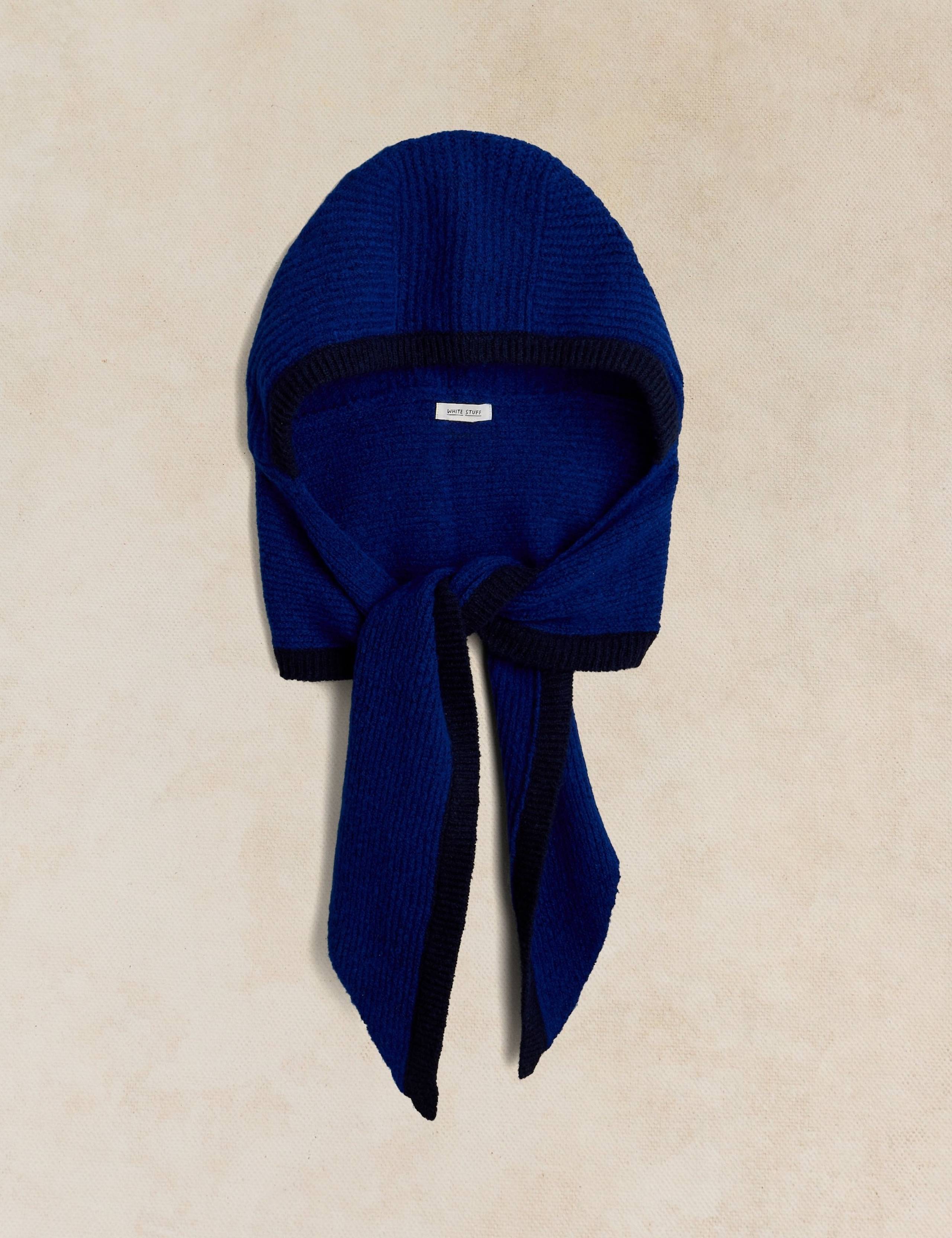 Hooded Knitted Scarf