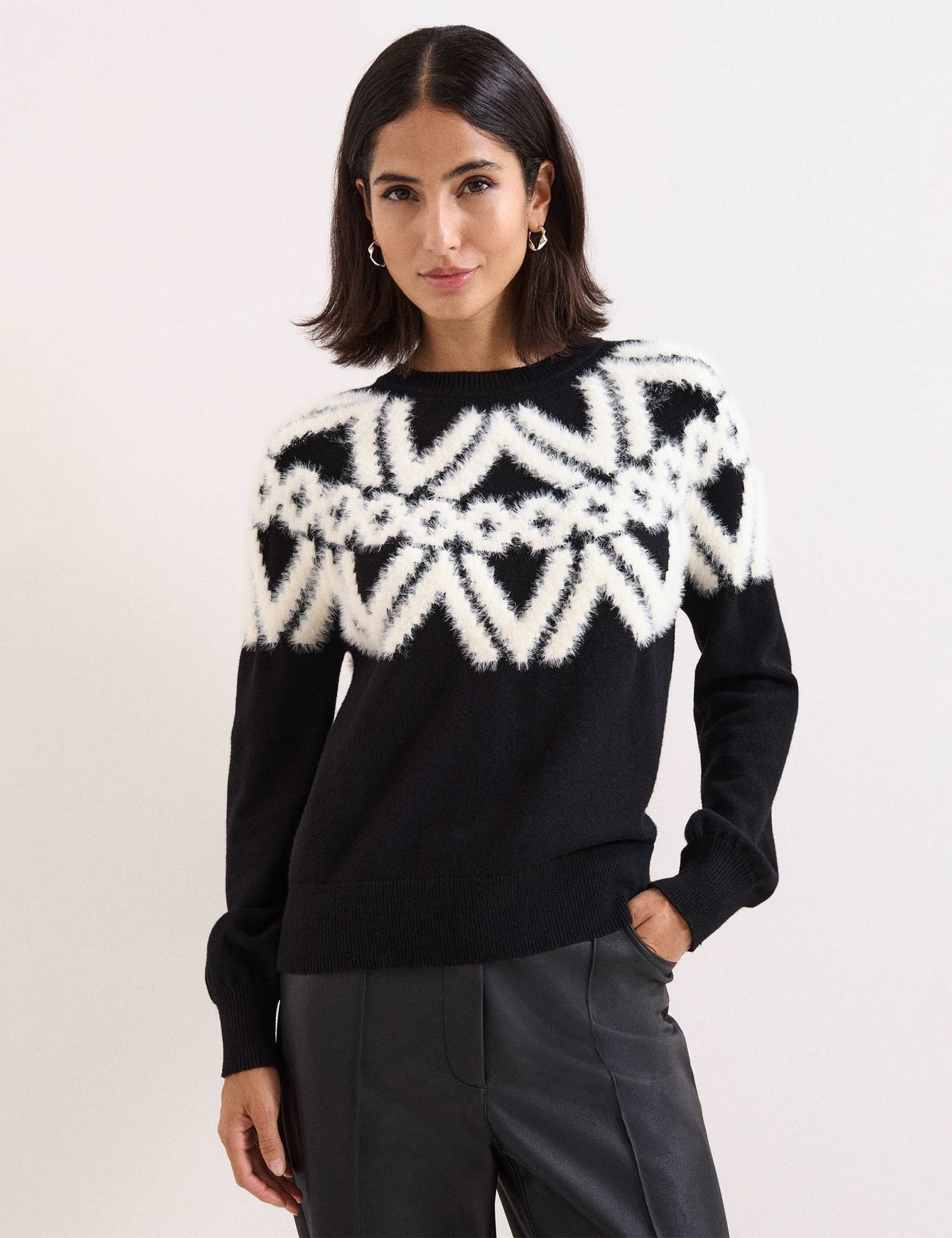 Fair Isle Crew Neck Jumper