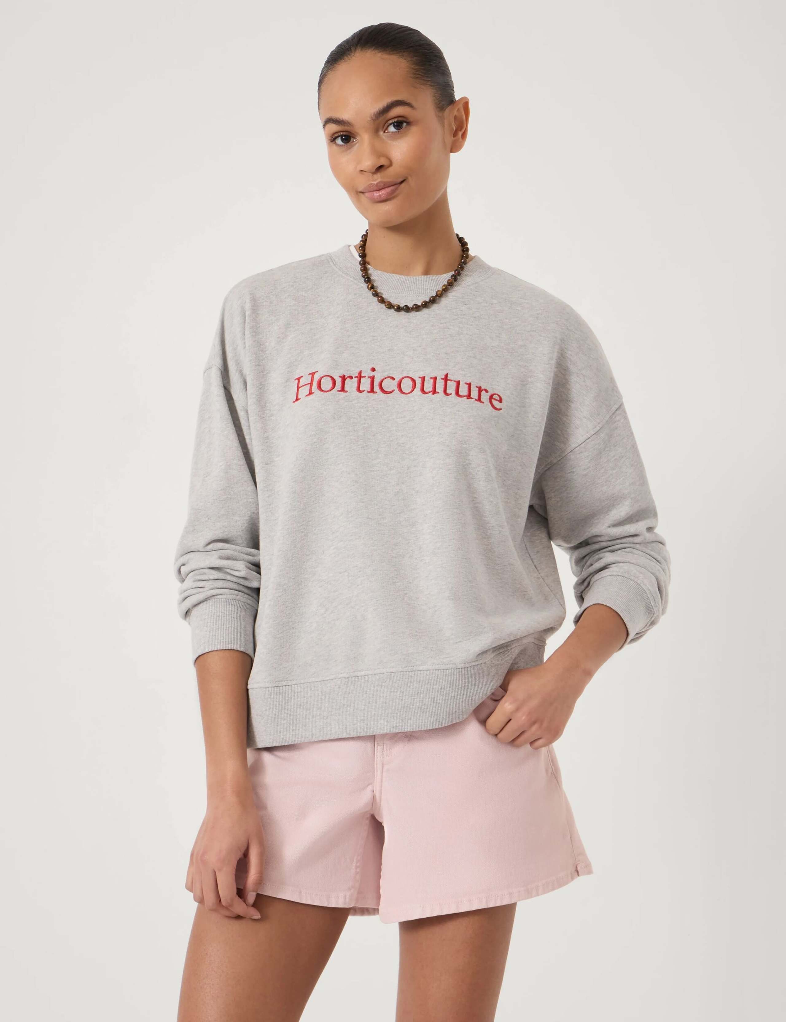 Pure Cotton Horticouture Slogan Sweatshirt