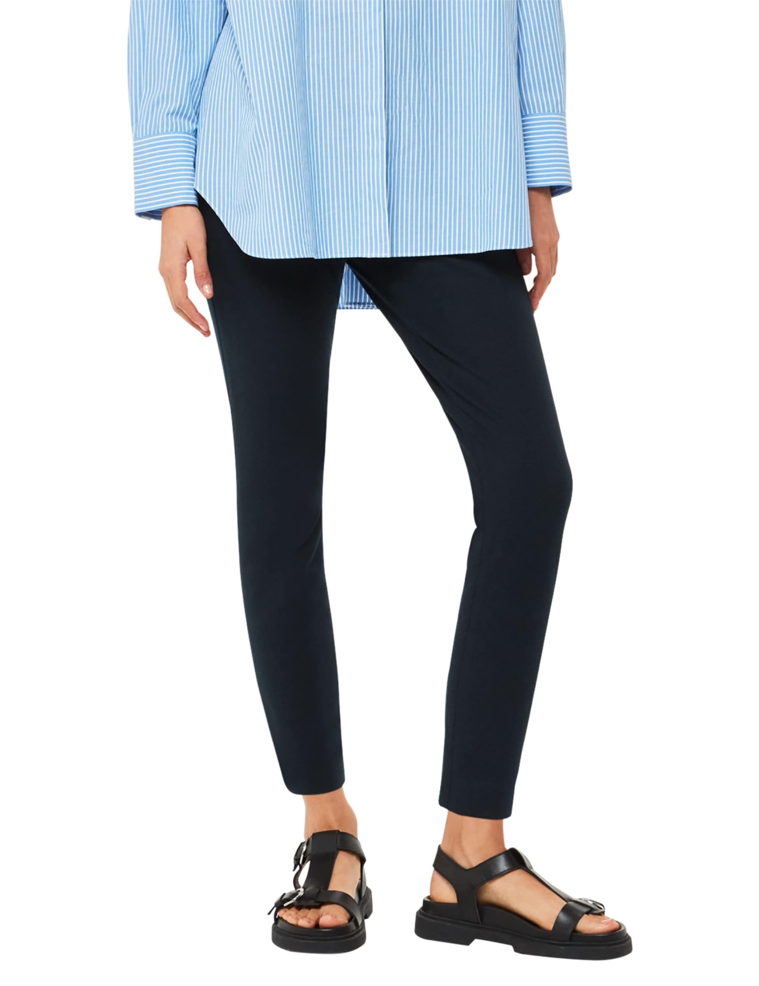 Cotton Rich Ankle Grazer Skinny Trousers