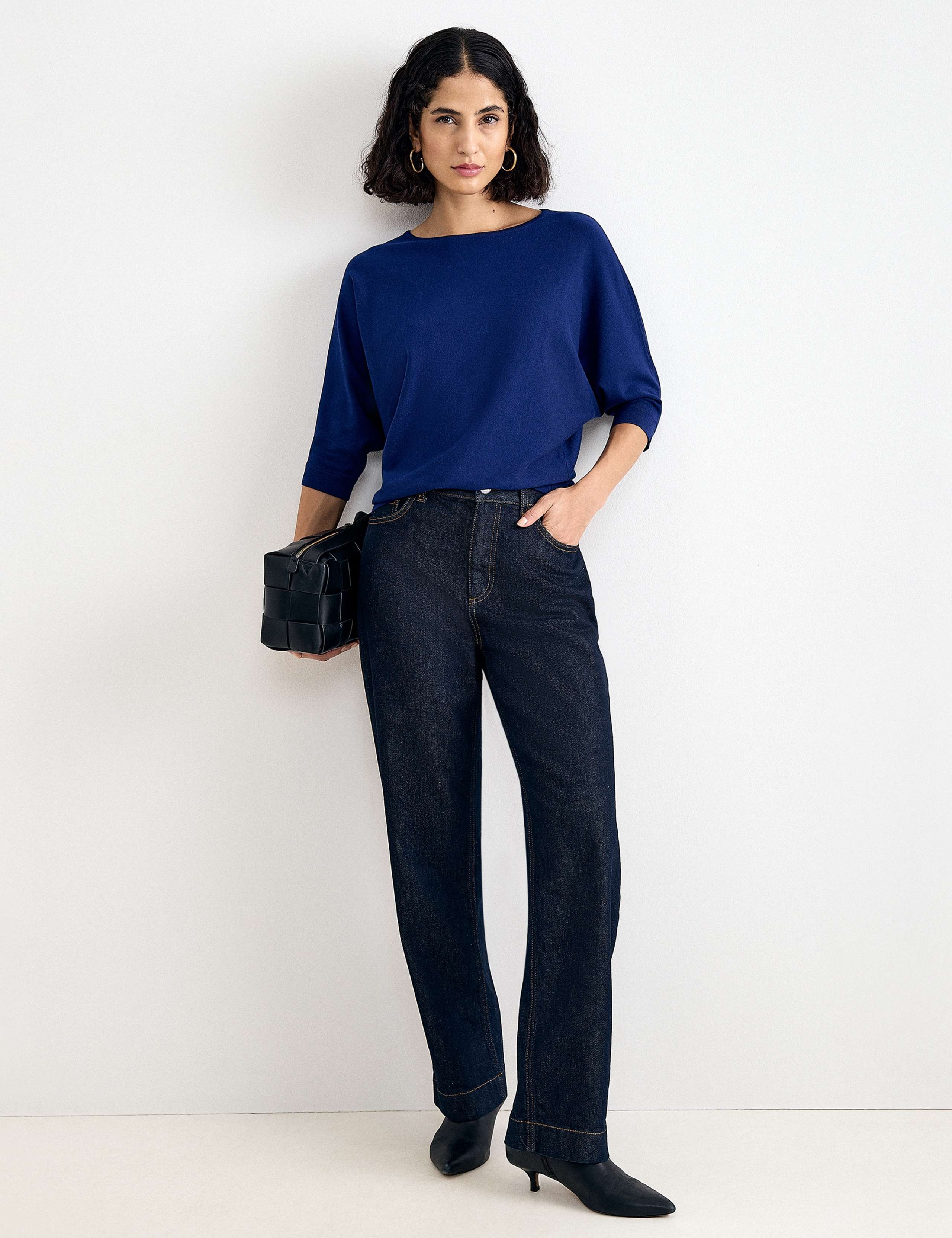 Slash Neck Jumper