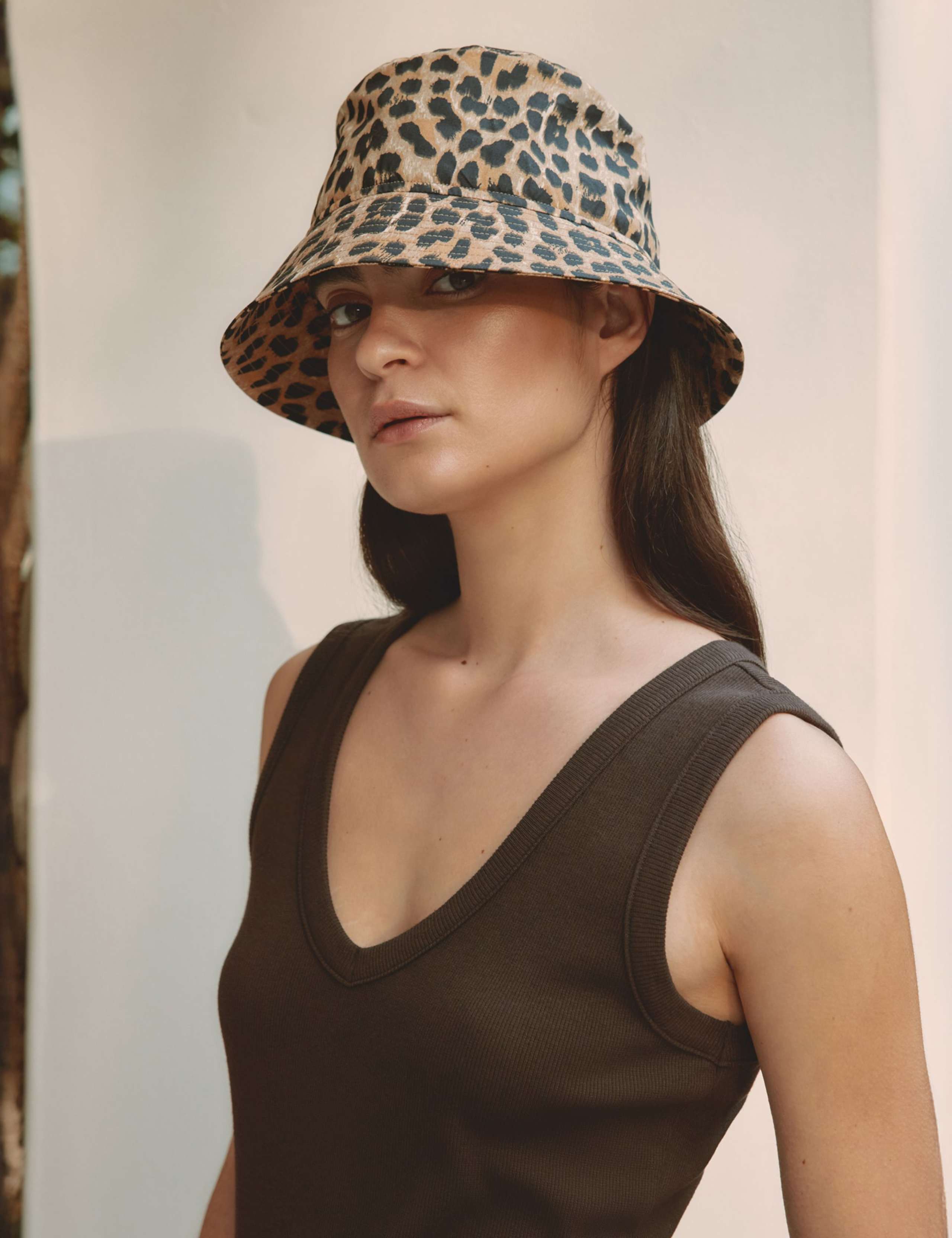 Animal Print Bucket Hat