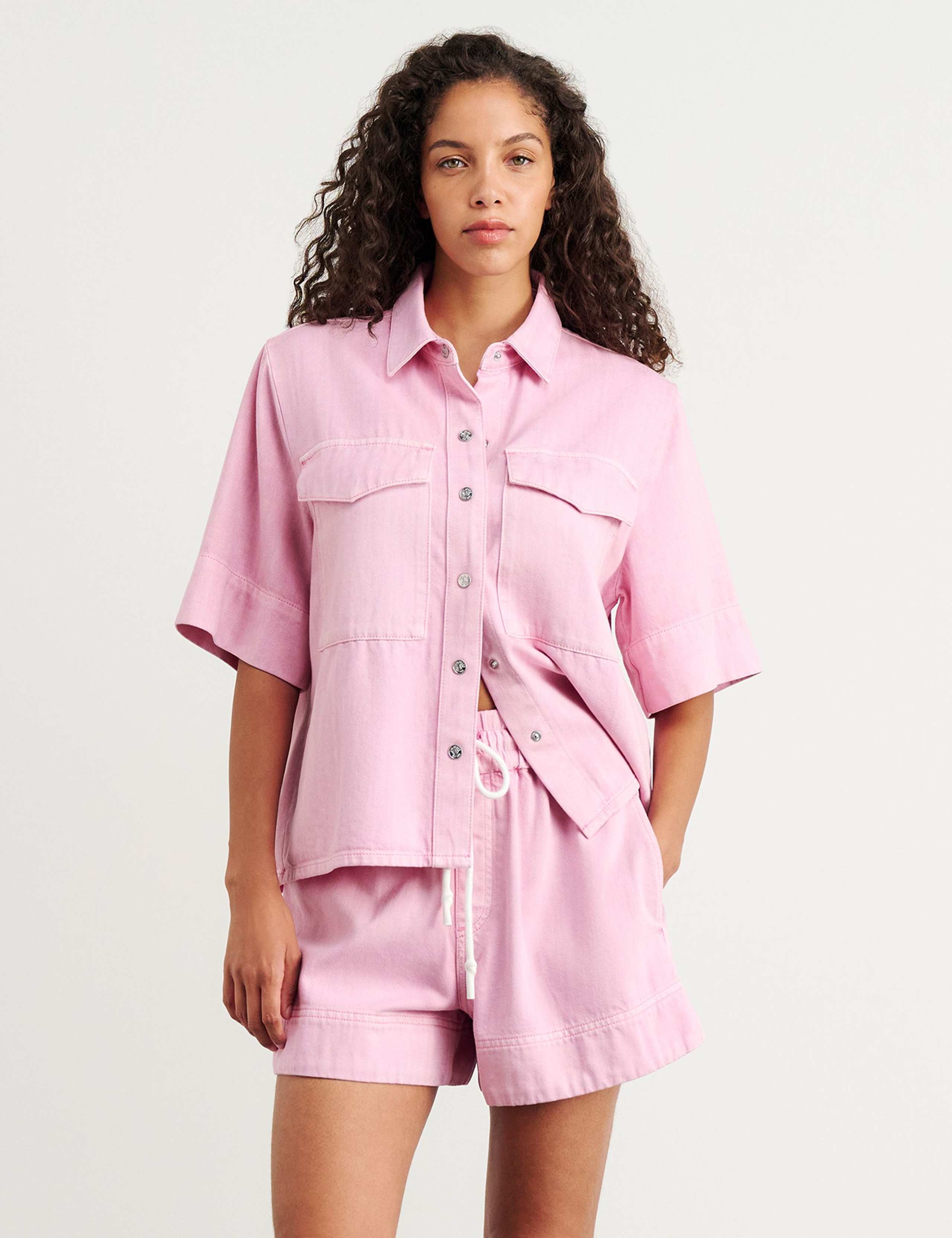 Cotton Rich Denim Shirt