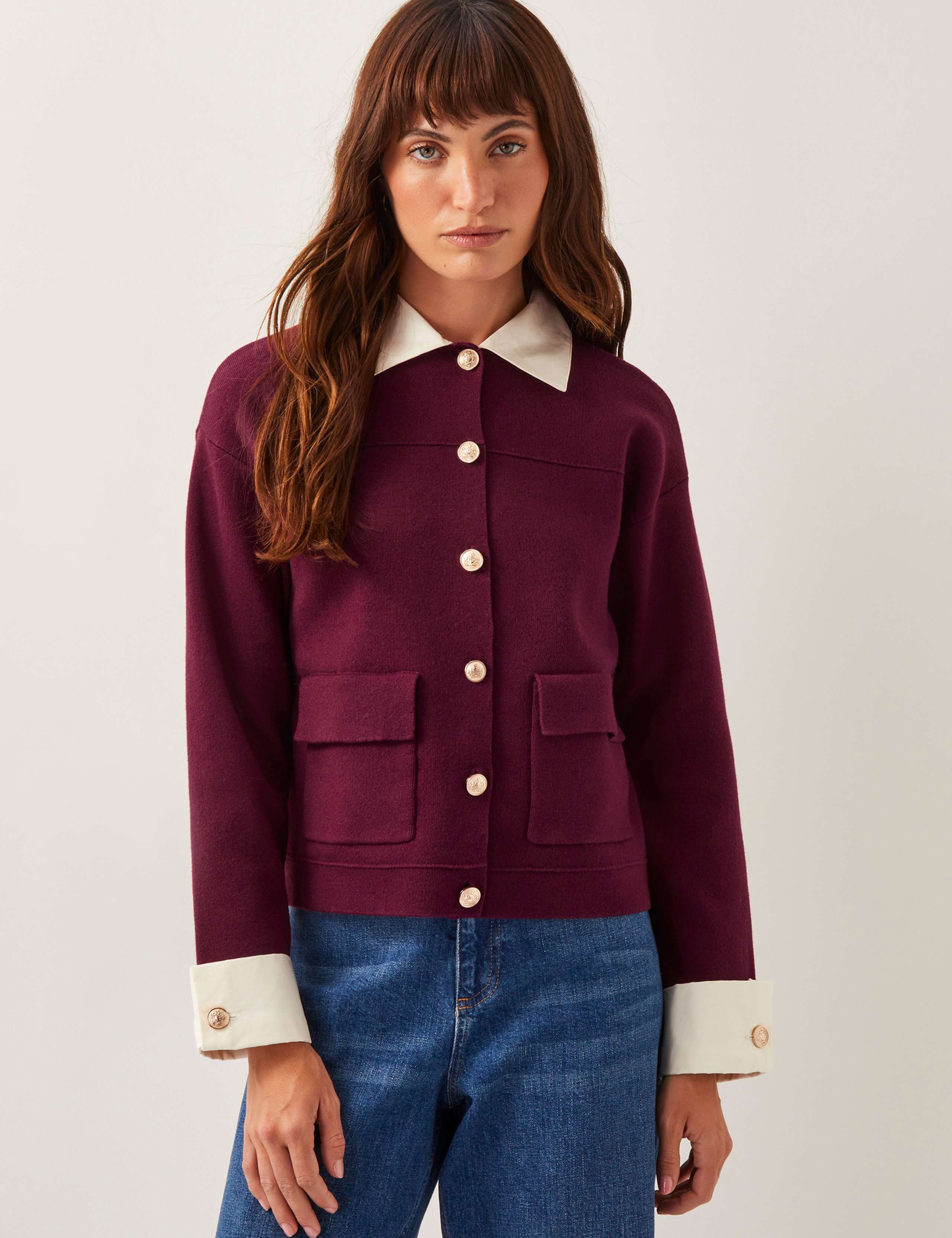 Knitted Single Breasted Blazer