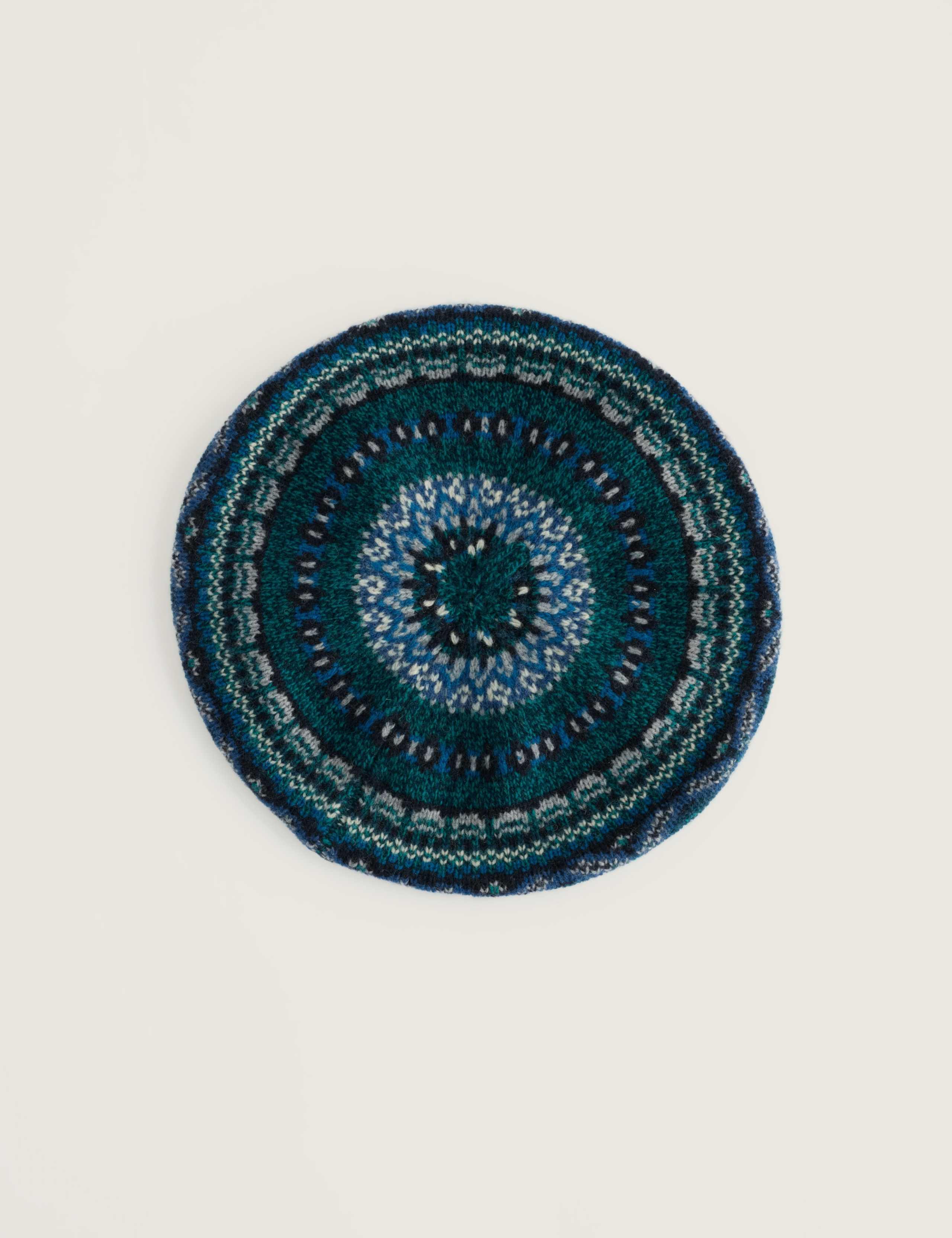 Wool Rich Fair Isle Beret
