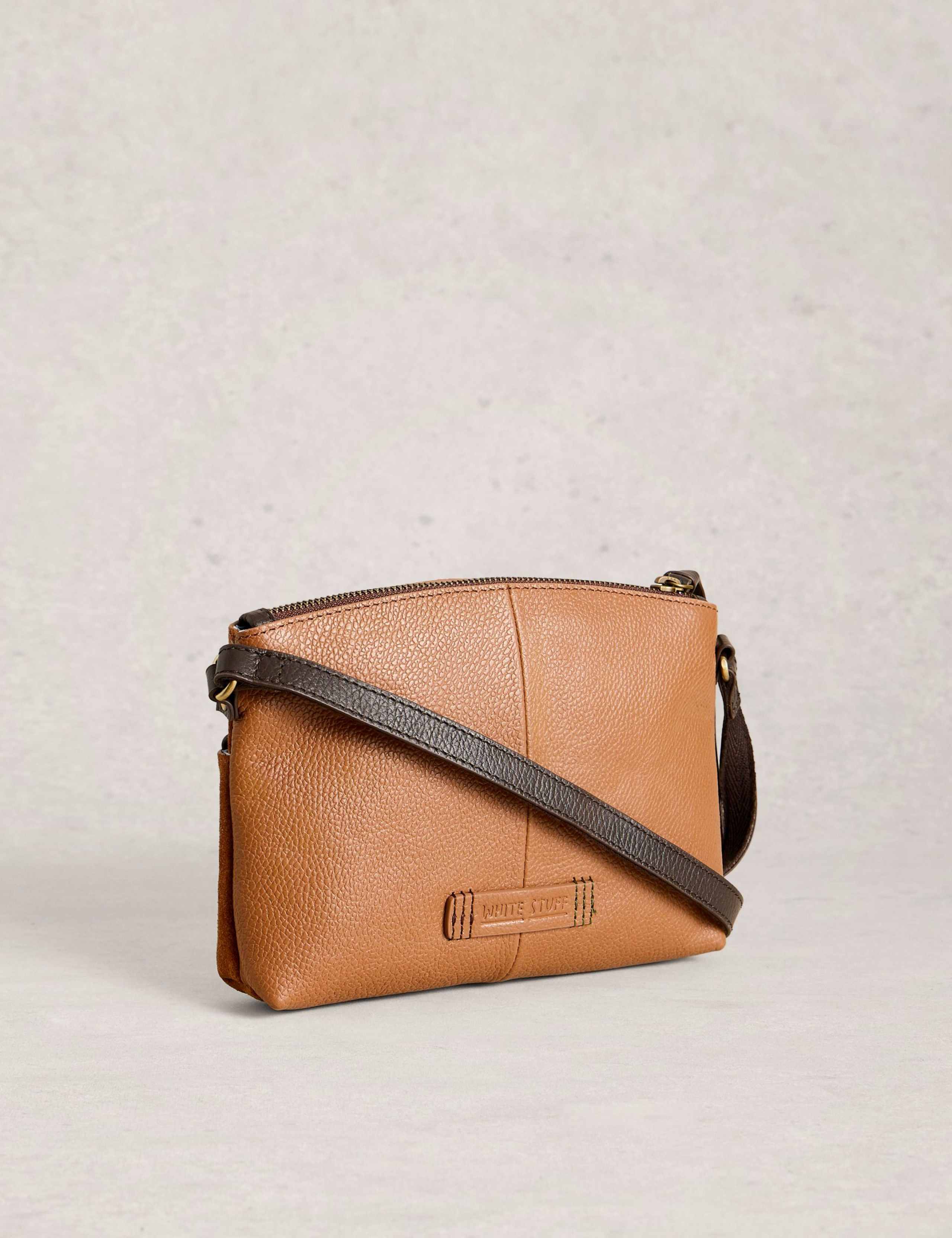 Suede Crossbody Bag