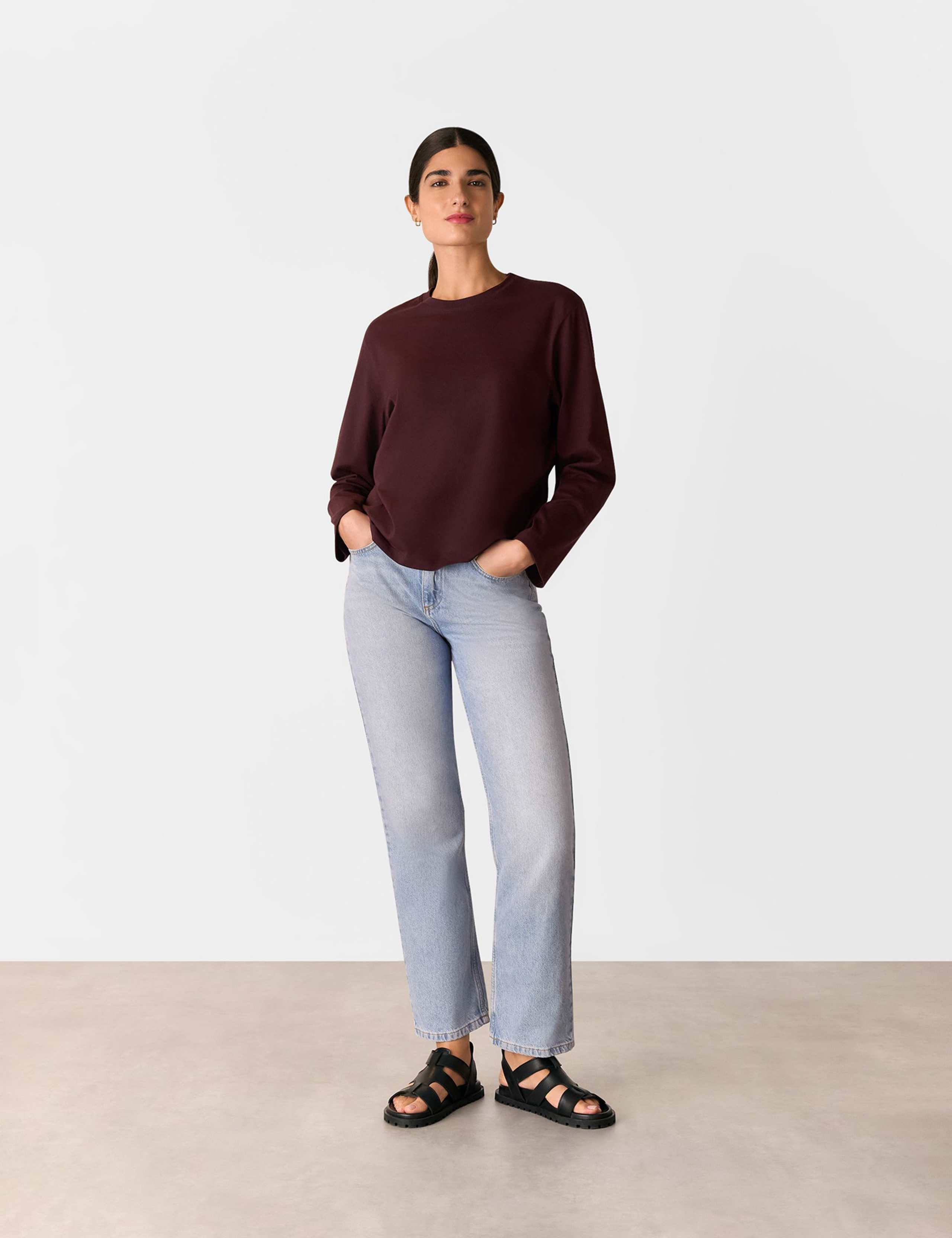 Pure Cotton Relaxed Top