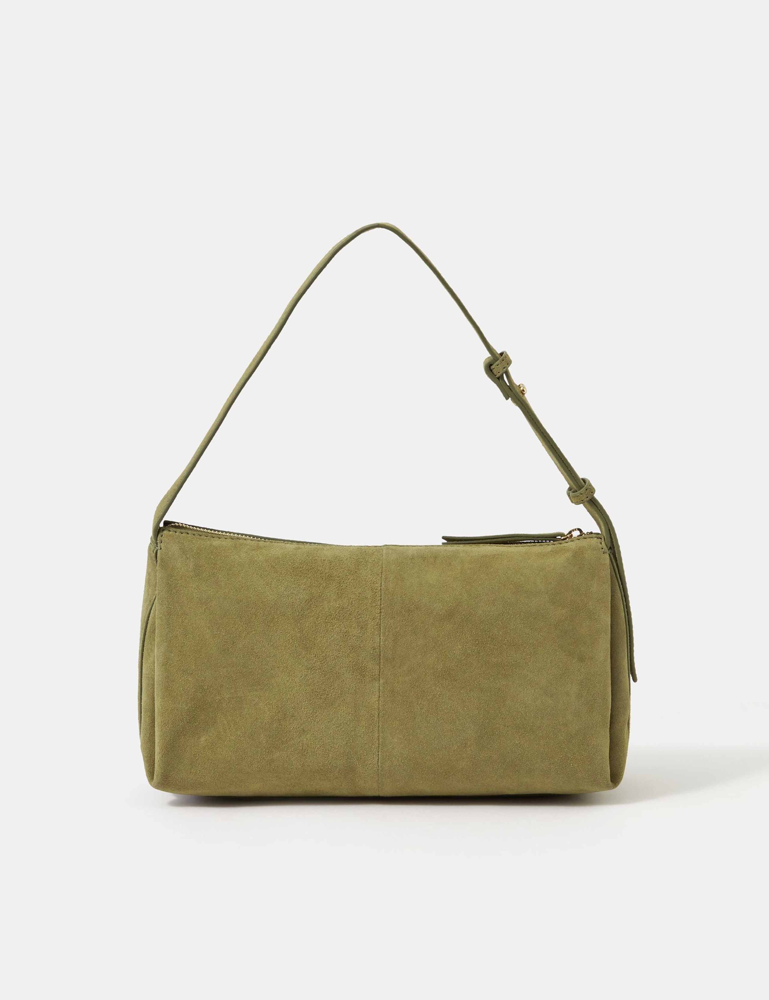 Suede Shoulder Bag