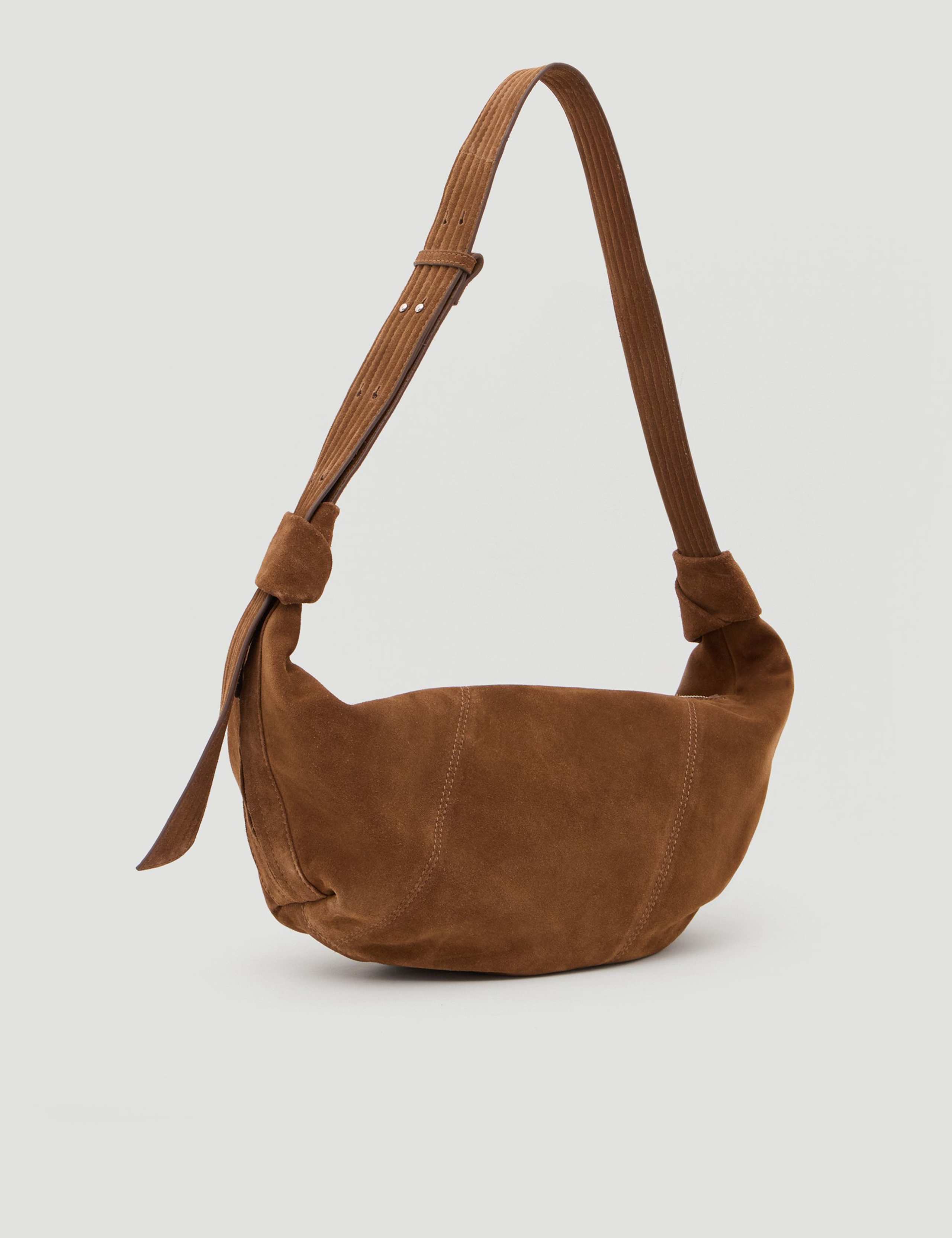 Suede Oversized Shoulder Bag
