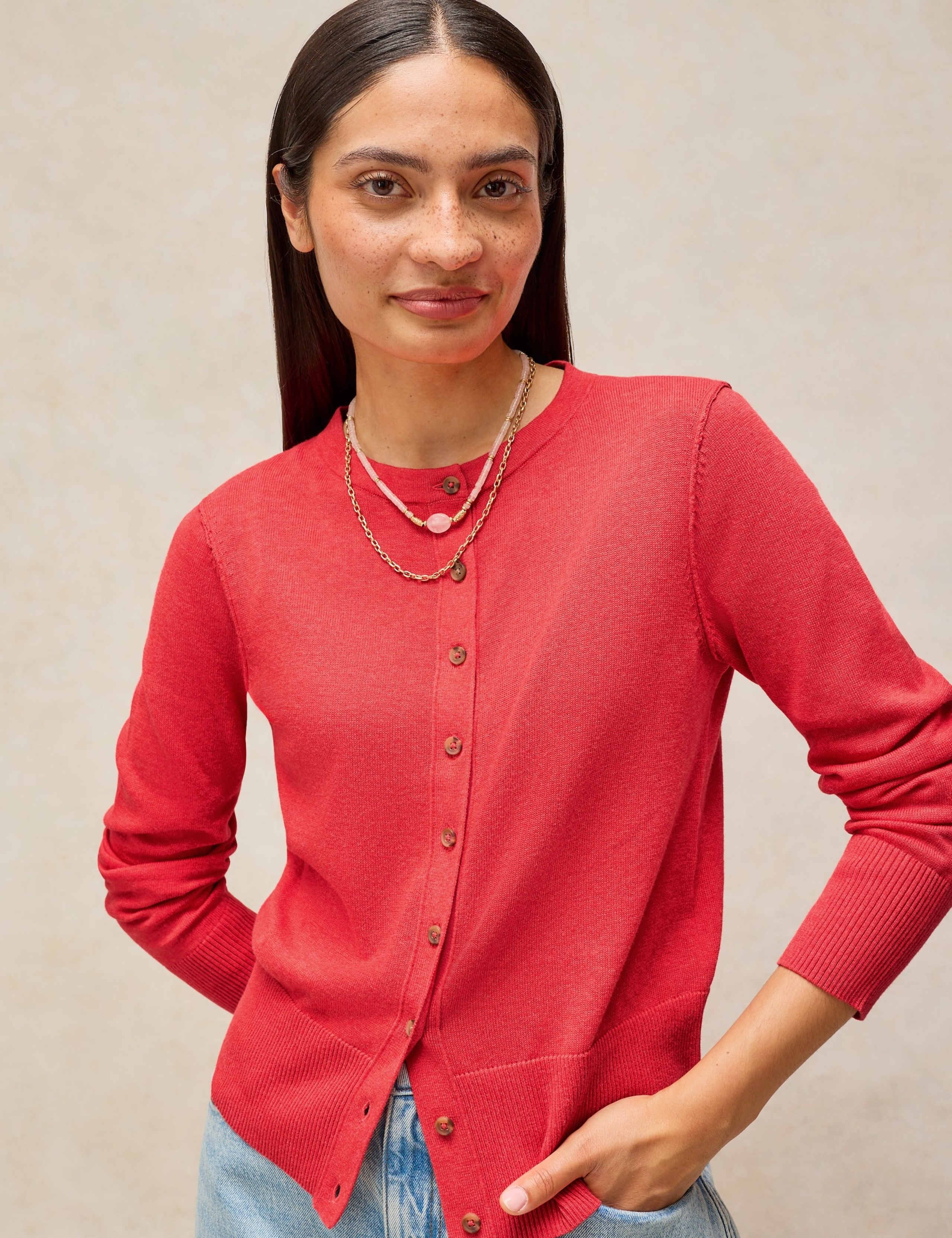 Pure Cotton Cardigan