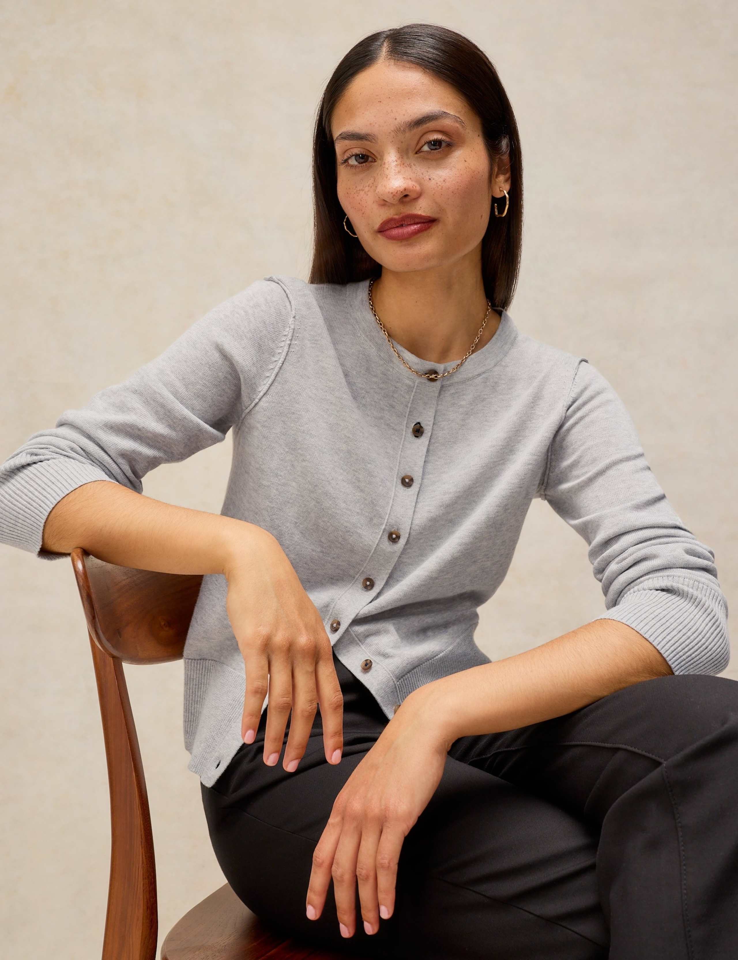 Pure Cotton Cardigan