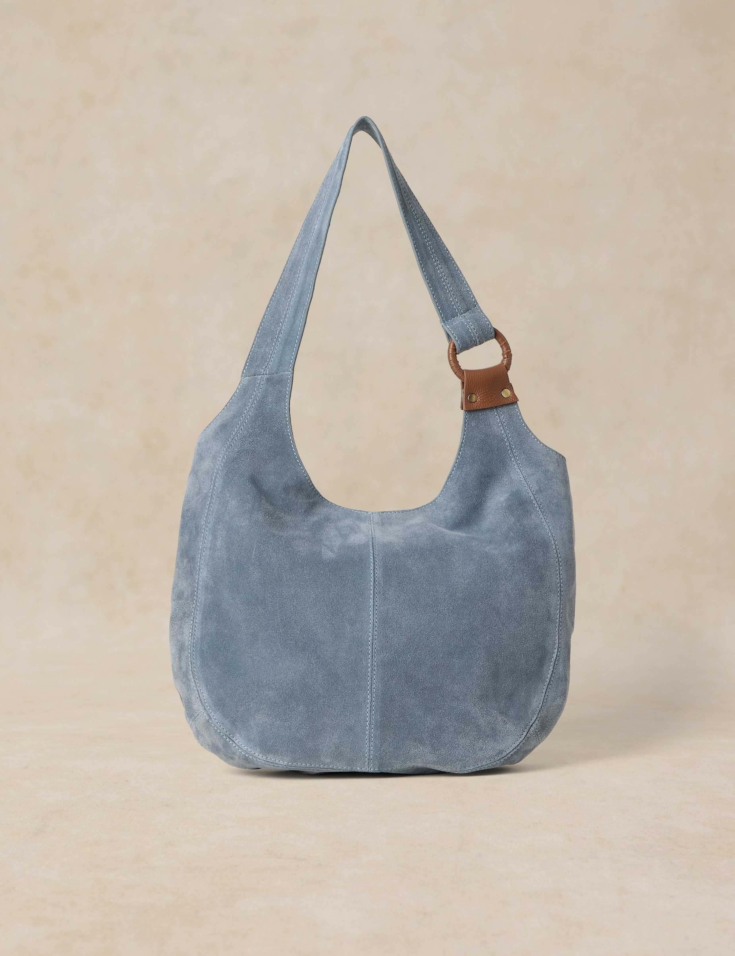 Suede Shoulder Bag