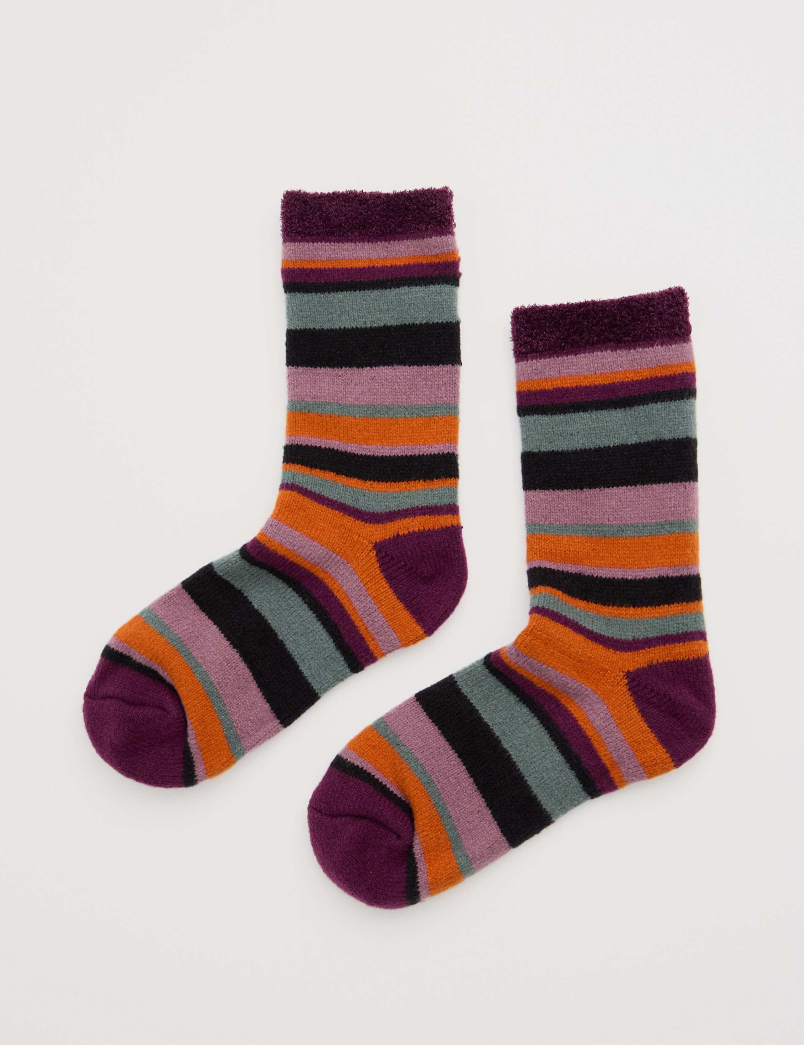 Patterned Cabin Ankle Socks