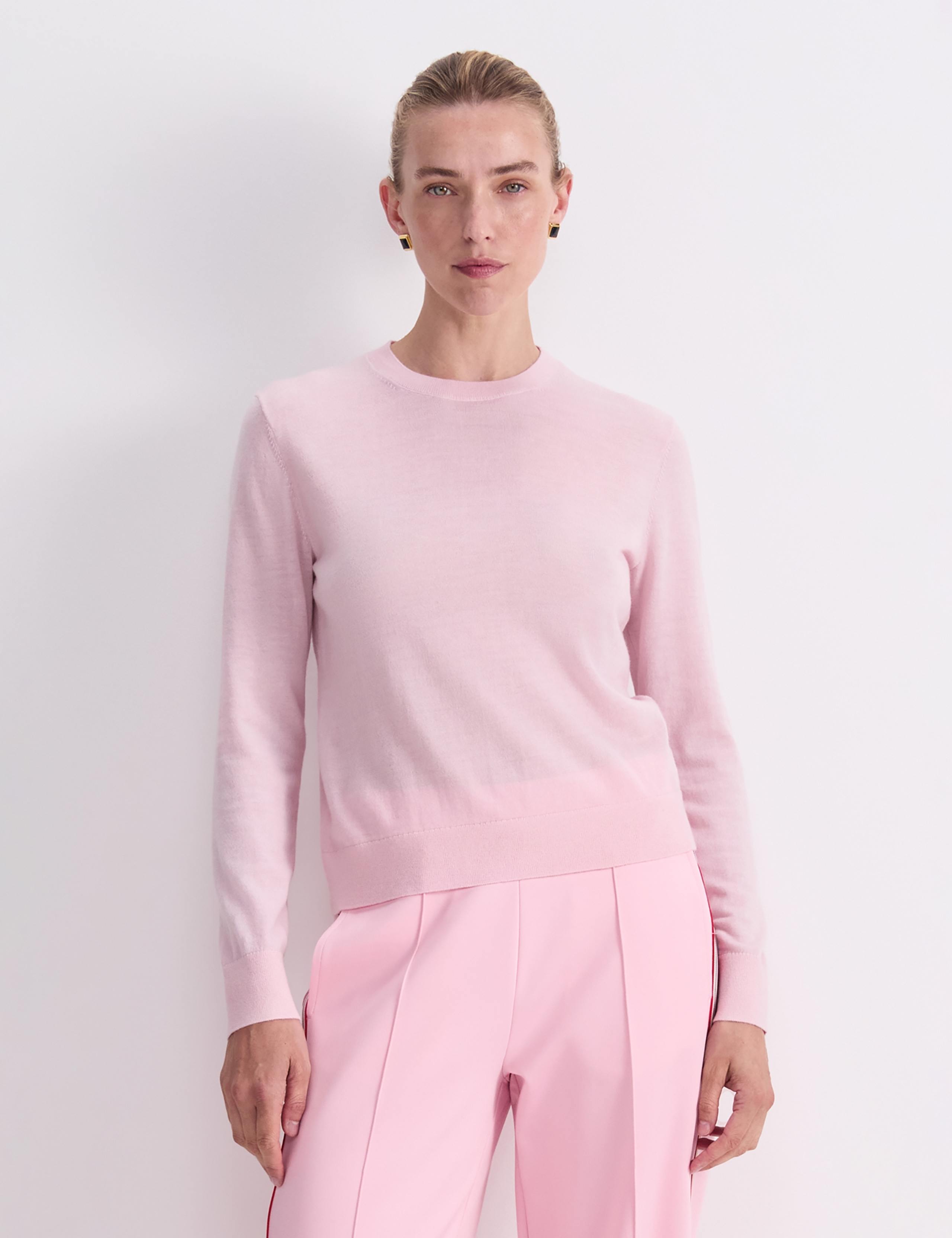 Pure Wool Crew Neck Jumper