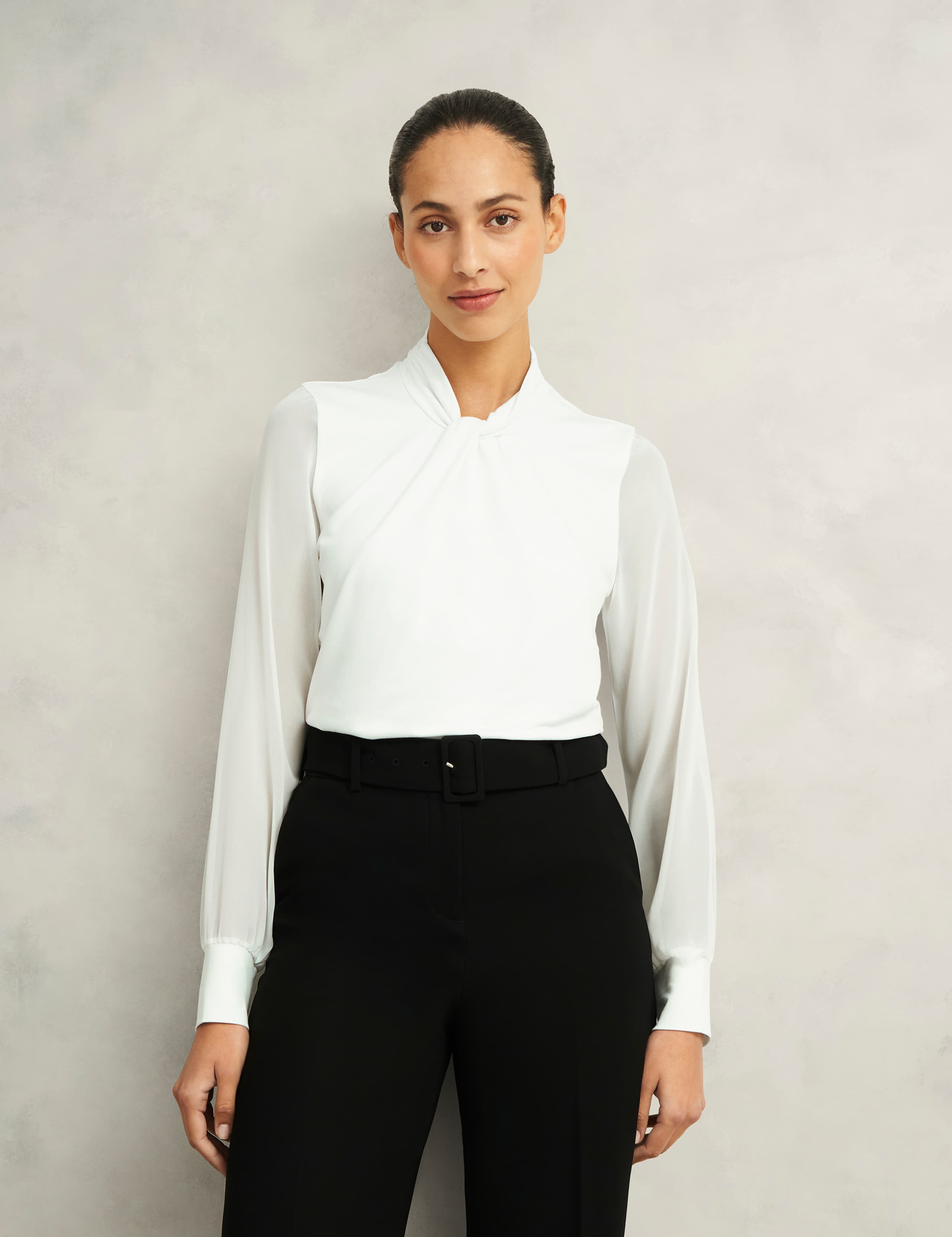 Knotted Relaxed Blouse