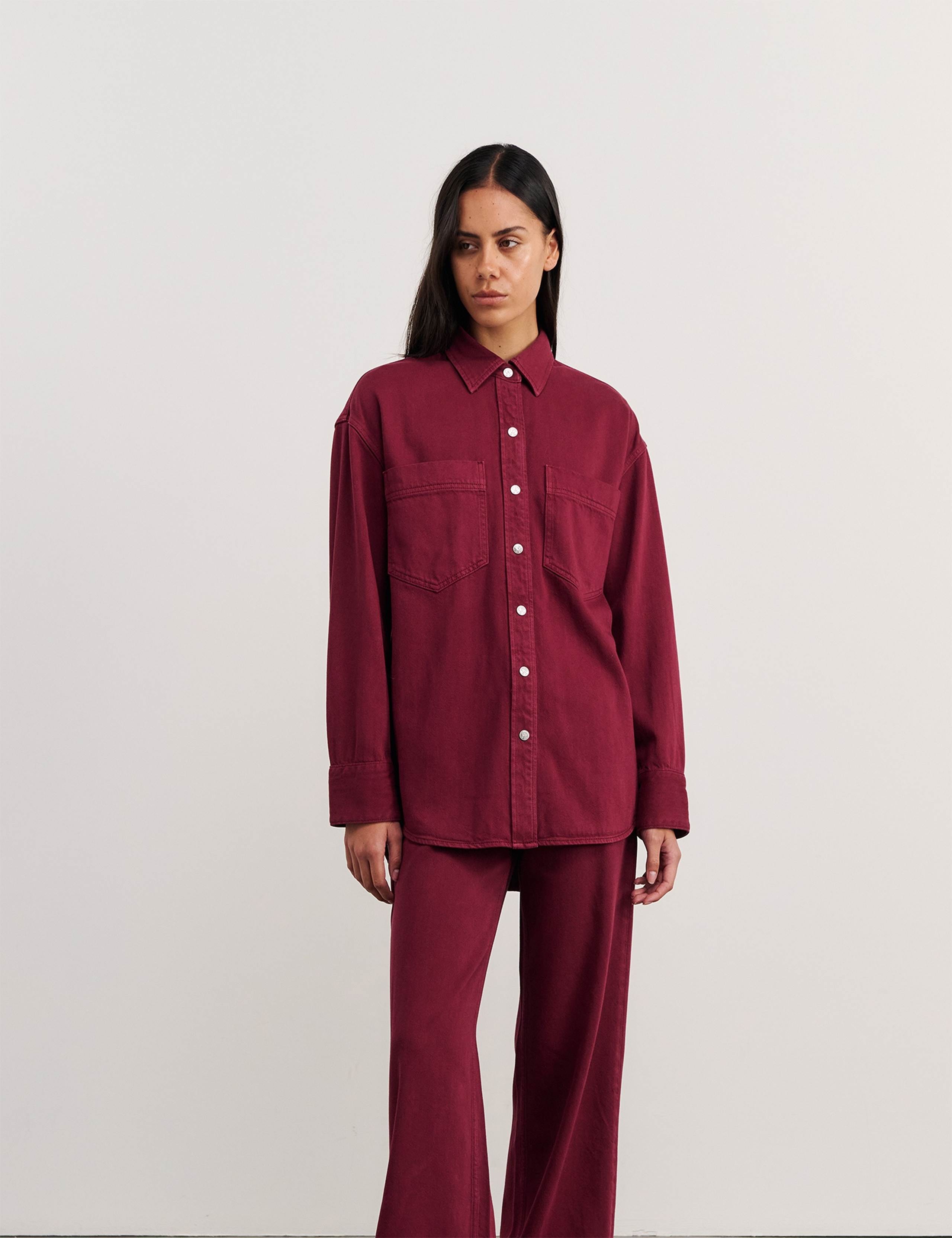 Denim Relaxed Shacket