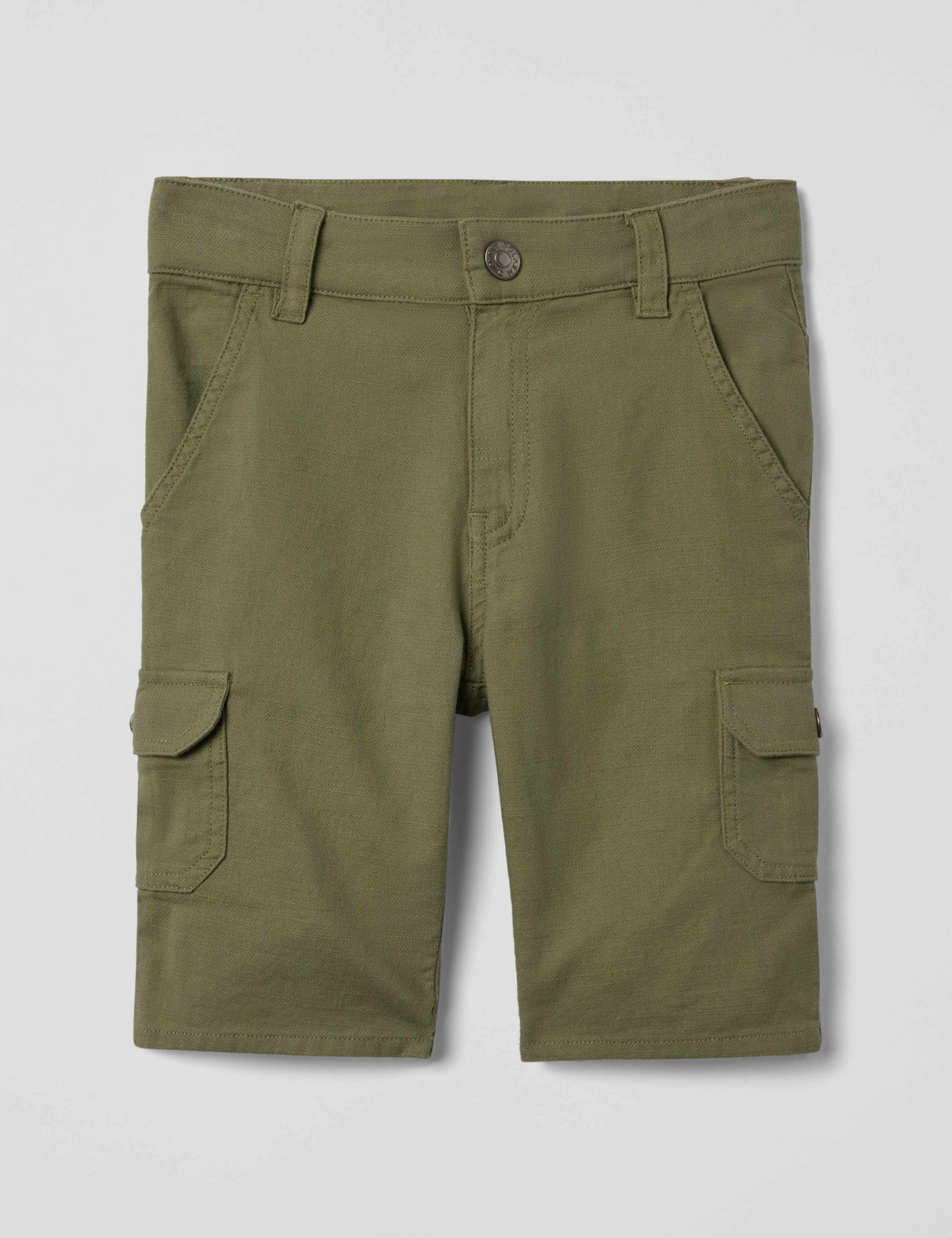 Pure Cotton Cargo Shorts (1-10 Yrs)