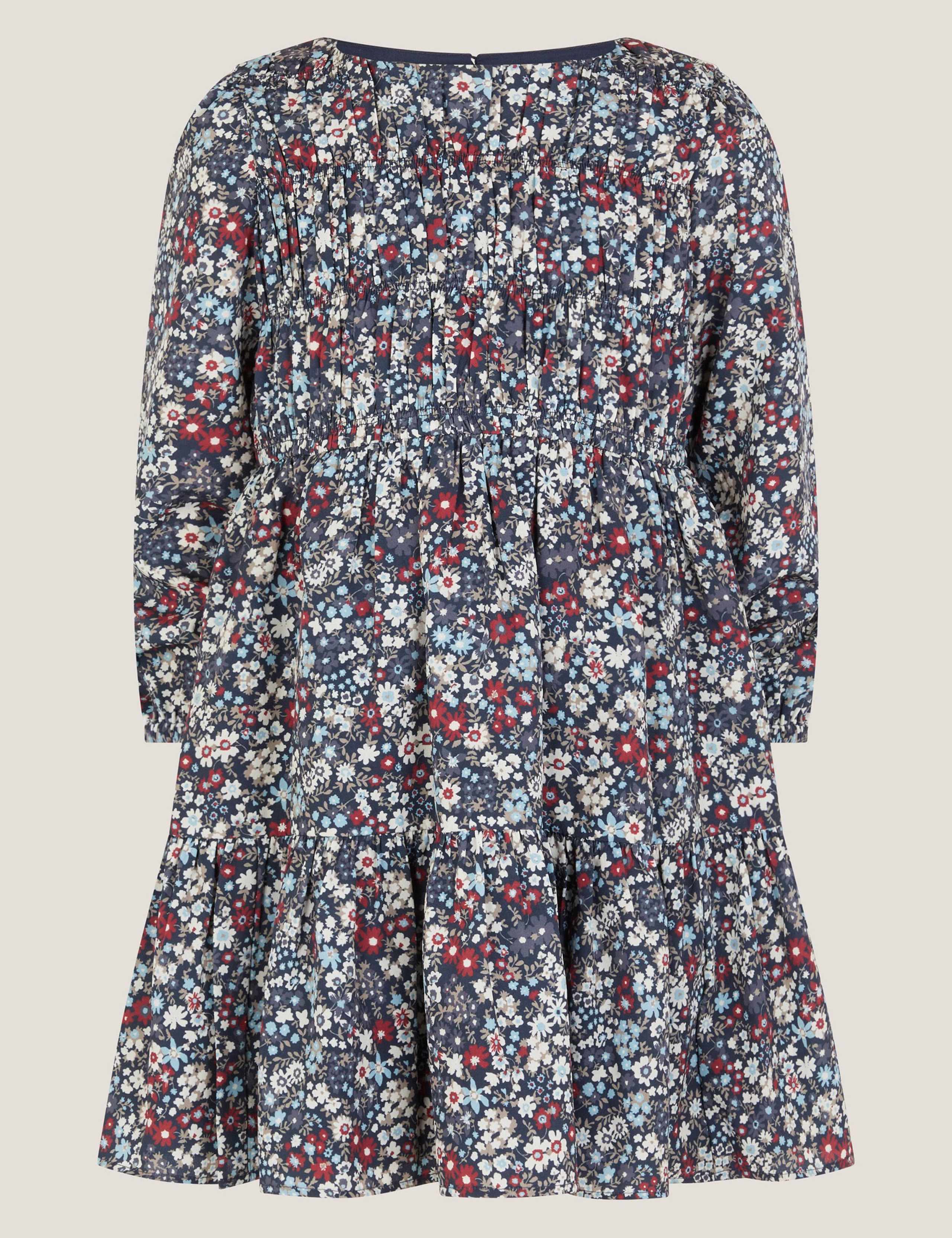 Ditsy Floral Long Sleeve Dress (3-13 Yrs)