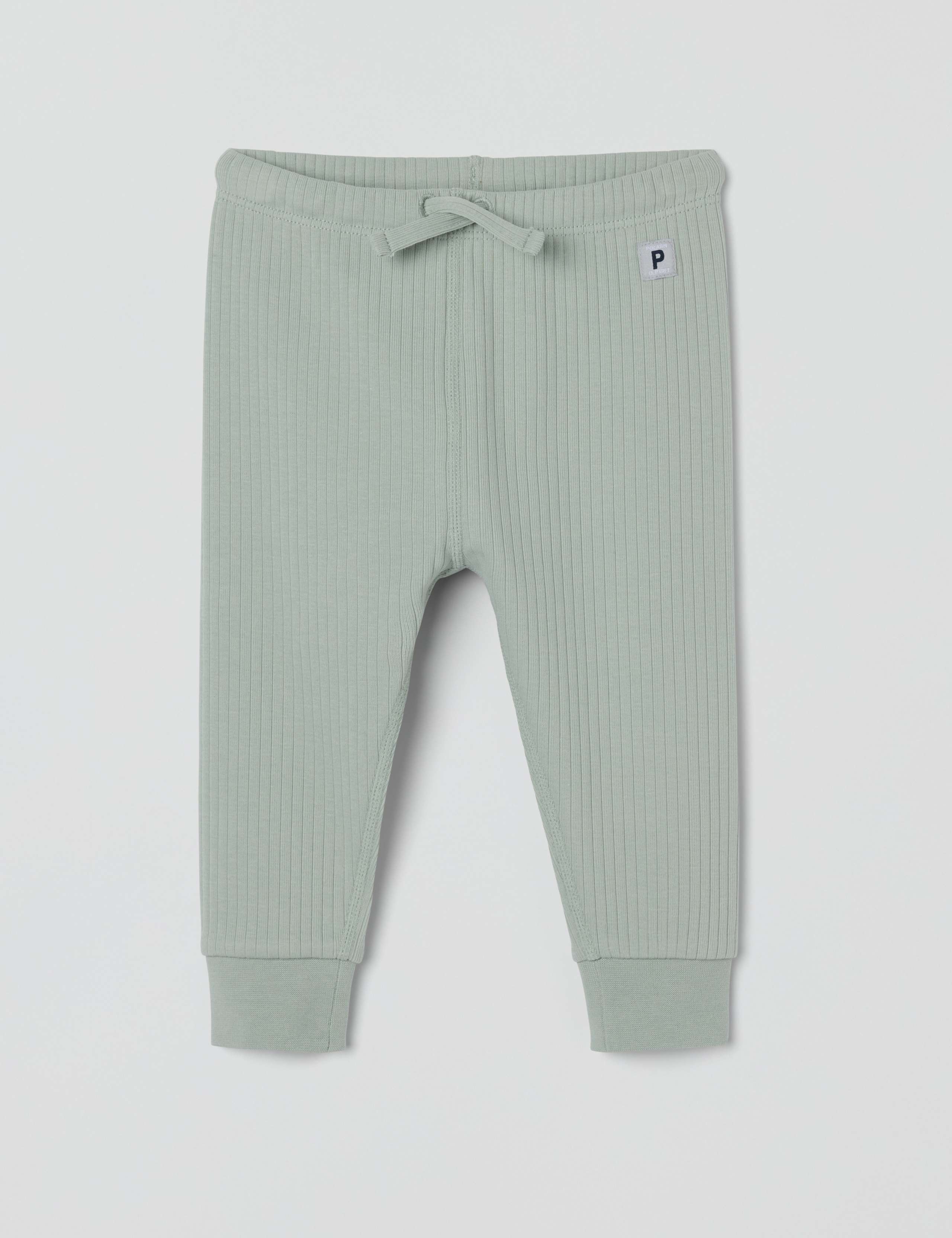 Cotton Rich Ribbed Joggers (1-12 Mths)