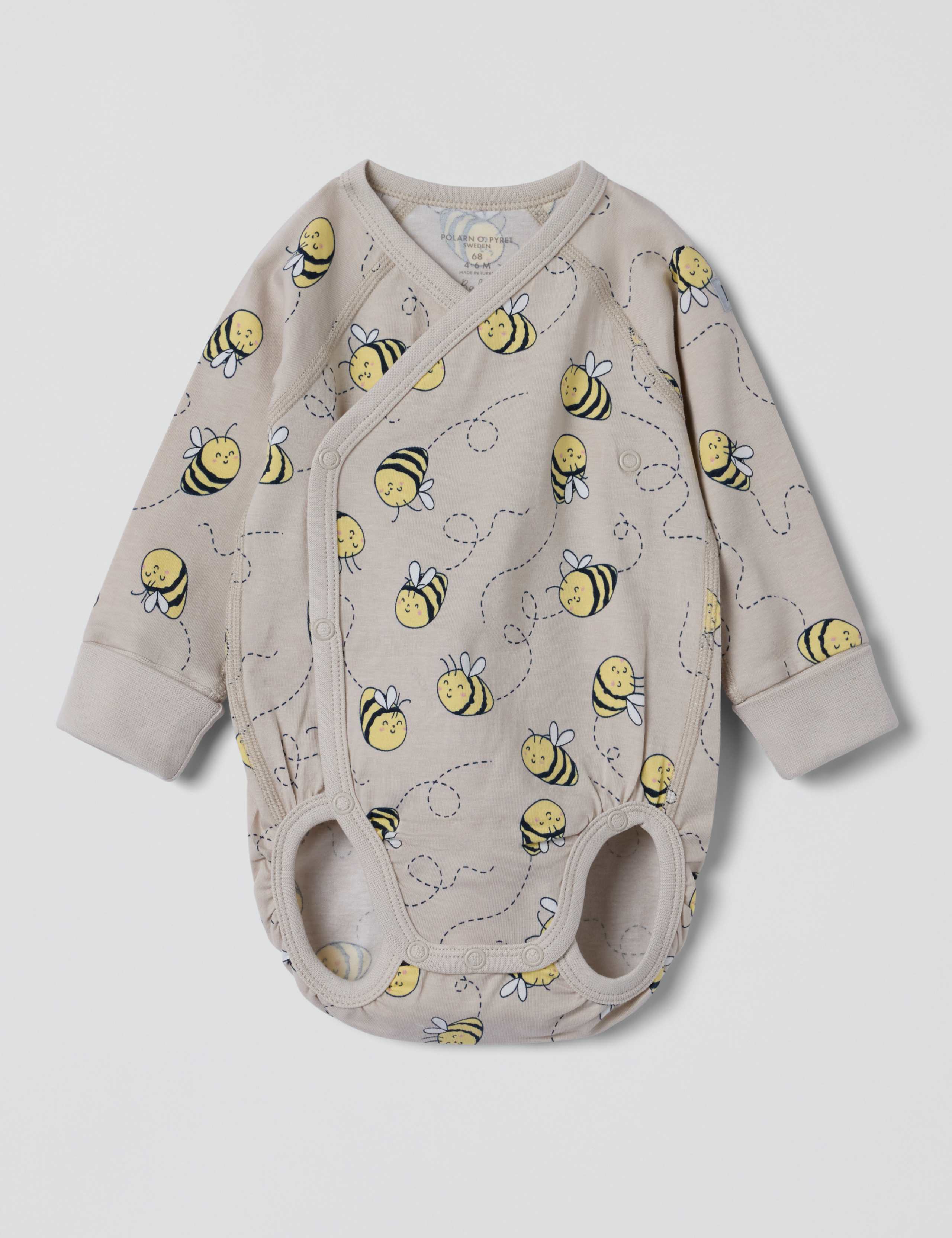 Cotton Rich Bee Bodysuit (1-6 Mths)