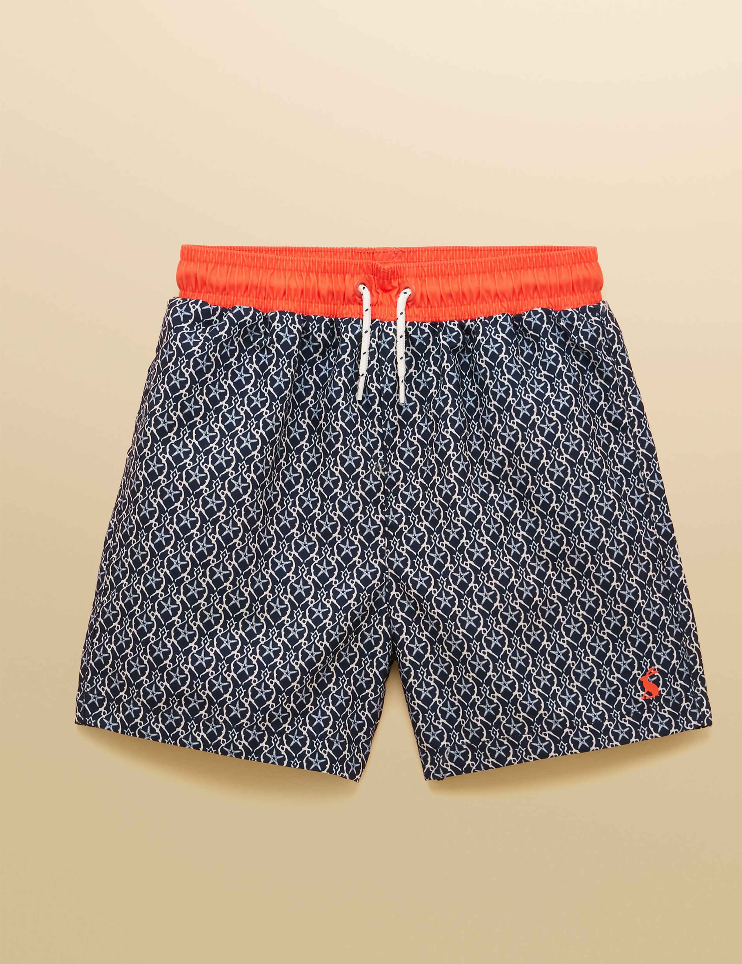Ocean Print Swim Shorts (1-12 Years)