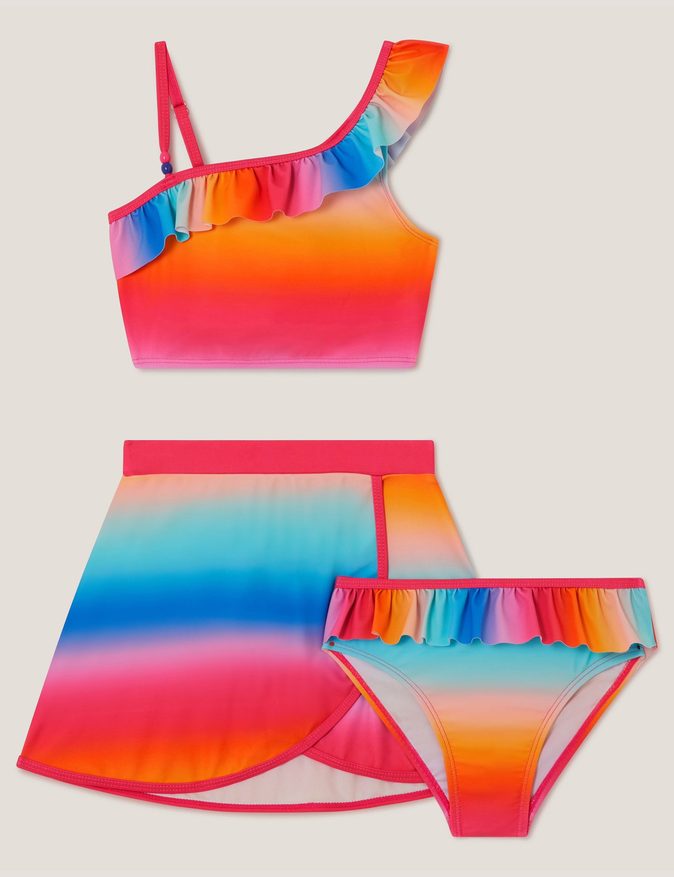 3 Piece Ombre Swim Set (3-15 Years)