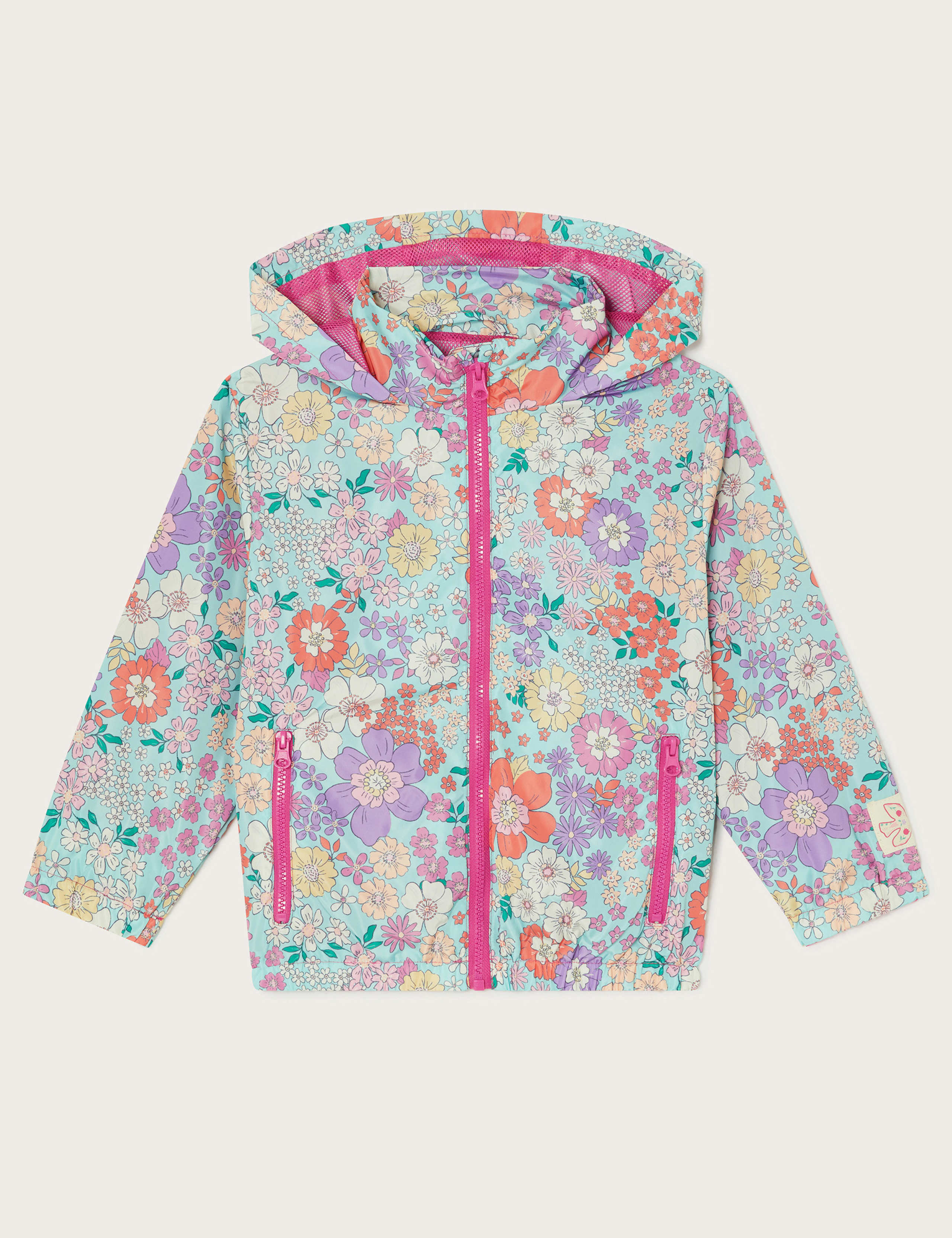Floral Print Windbreaker (3-12 Yrs)