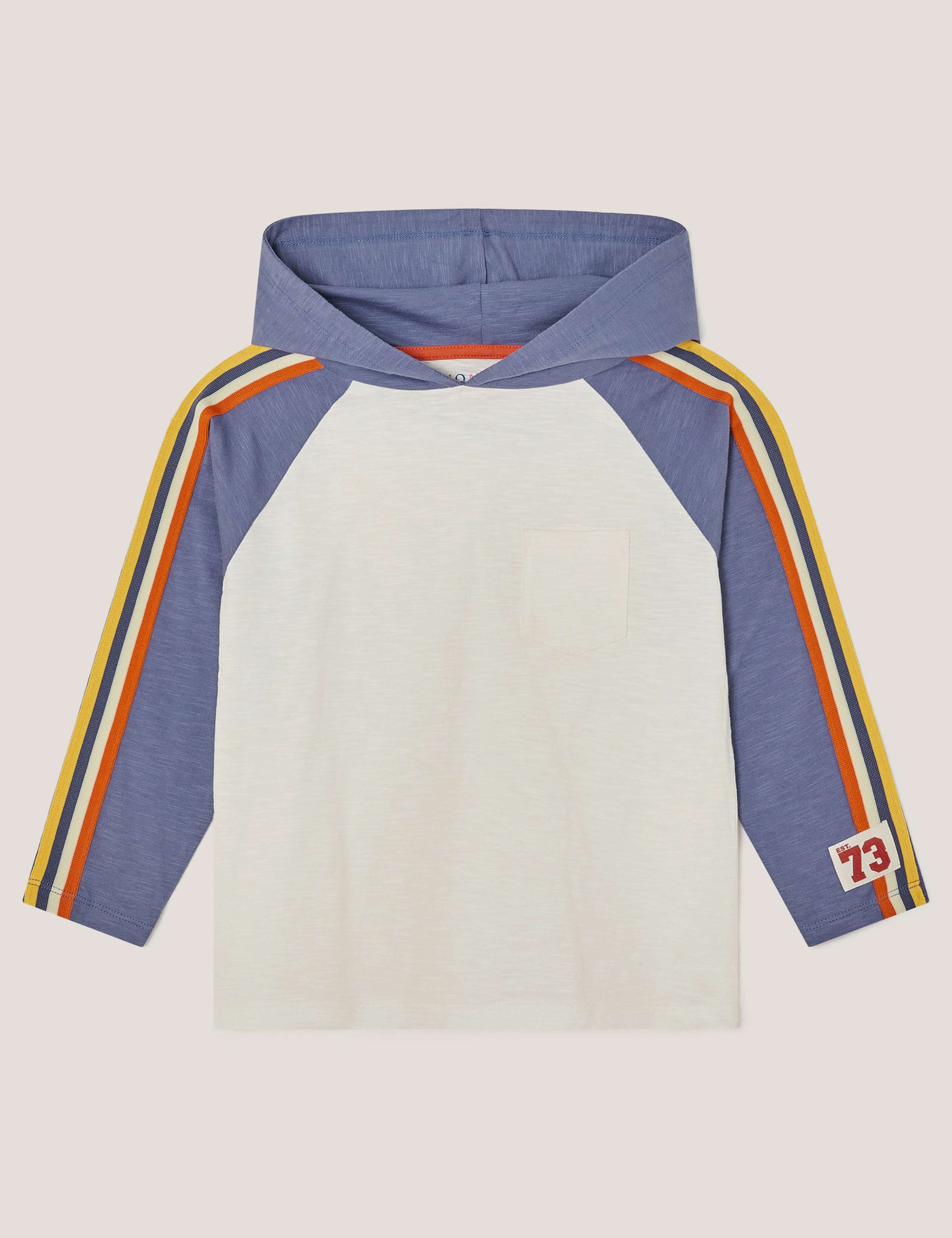 Cotton Rich Hooded Top (2-13 Yrs)