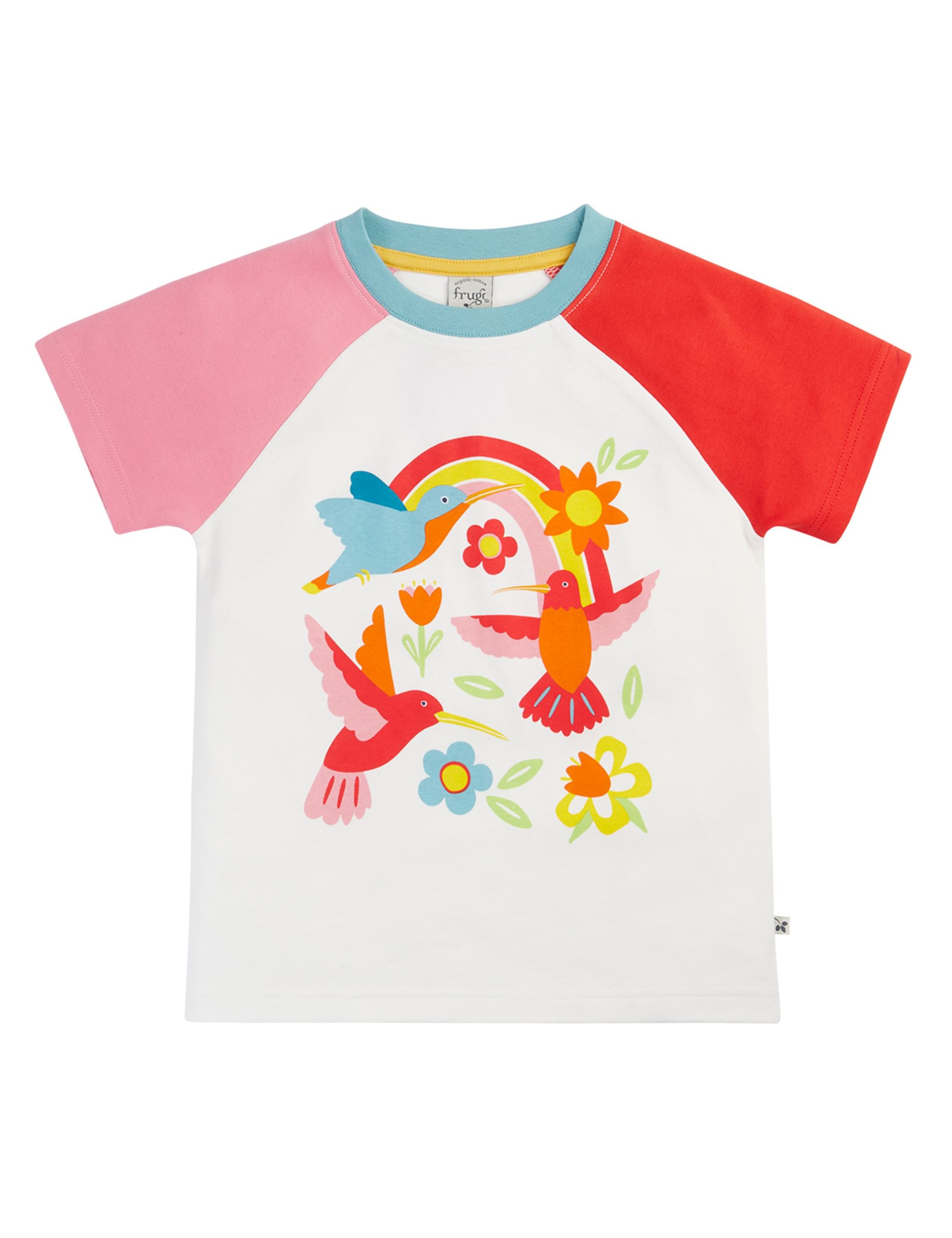 Pure Cotton Bird Print T-Shirt (2-10 Yrs)