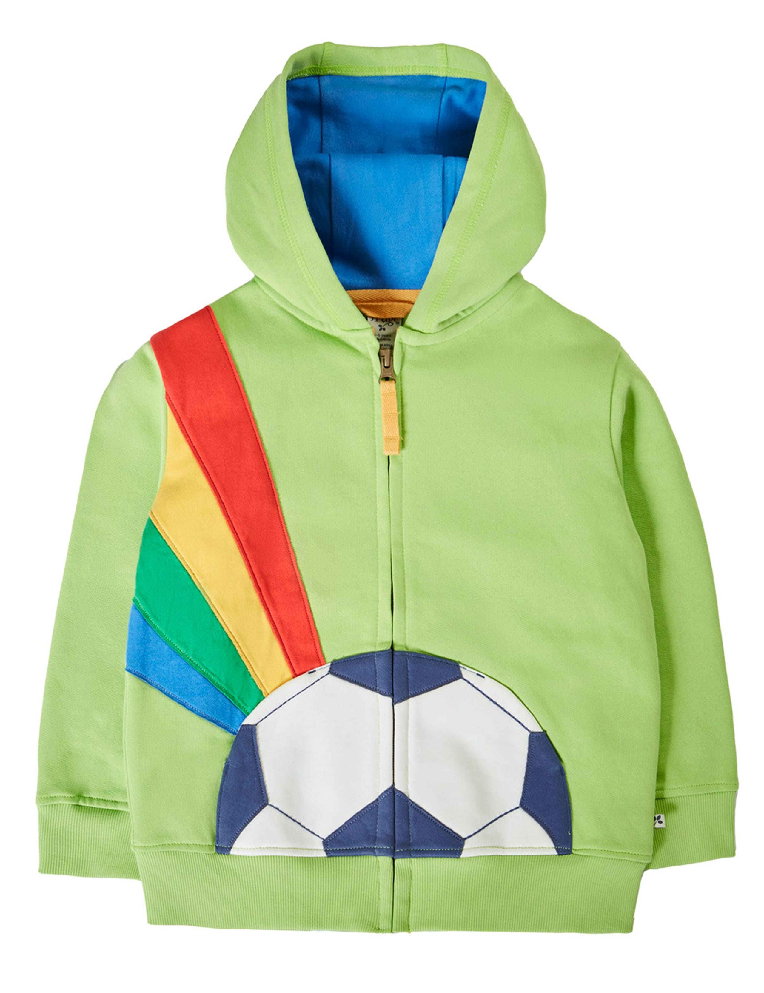 Pure Cotton Appliqué Hoodie (1-10 Yrs)