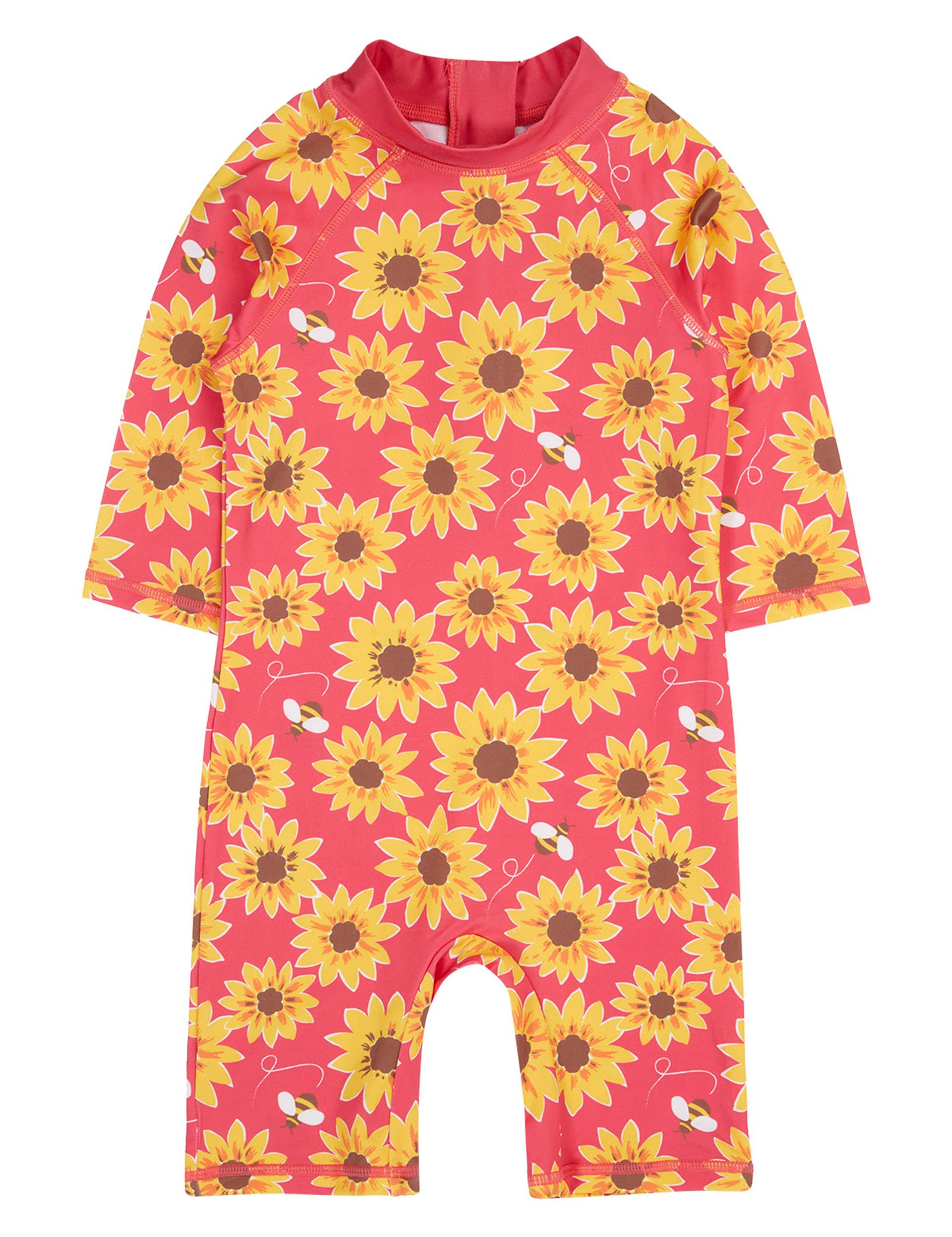 Sunflower Print Swim All In One (0-4 Years)