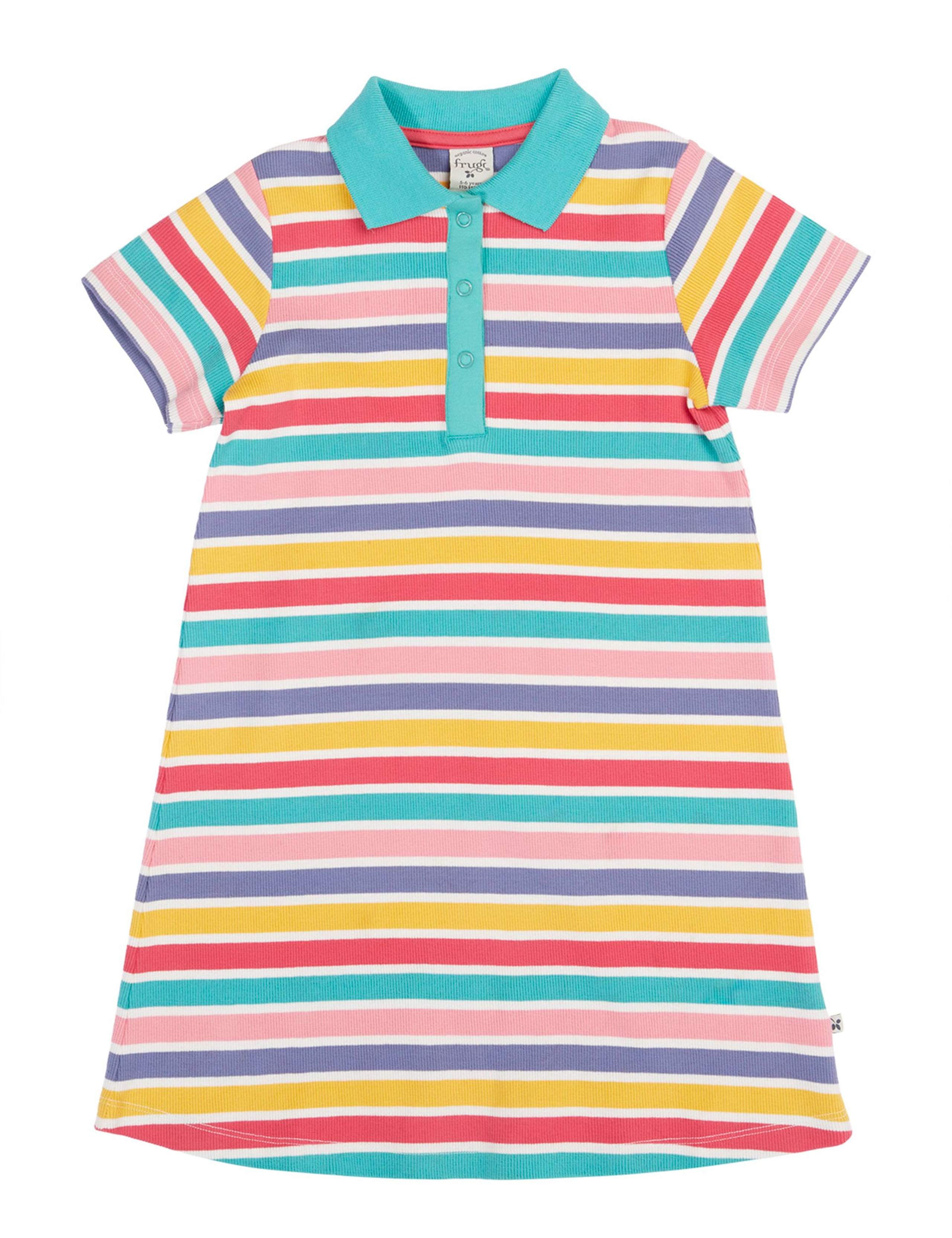 Cotton Rich Striped Dress (2-10 Yrs)