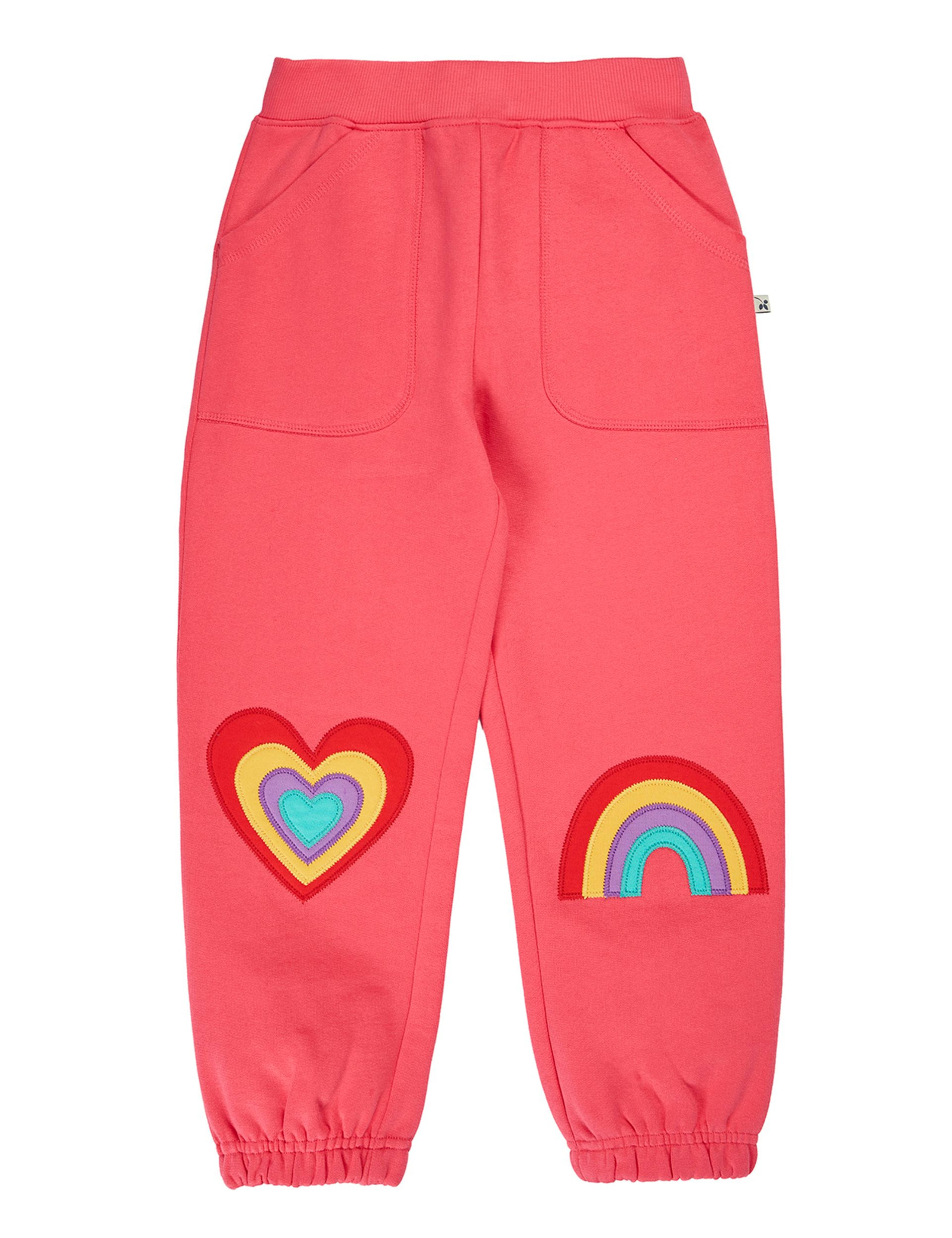 Pure Cotton Appliqué Joggers (1-10 Yrs)