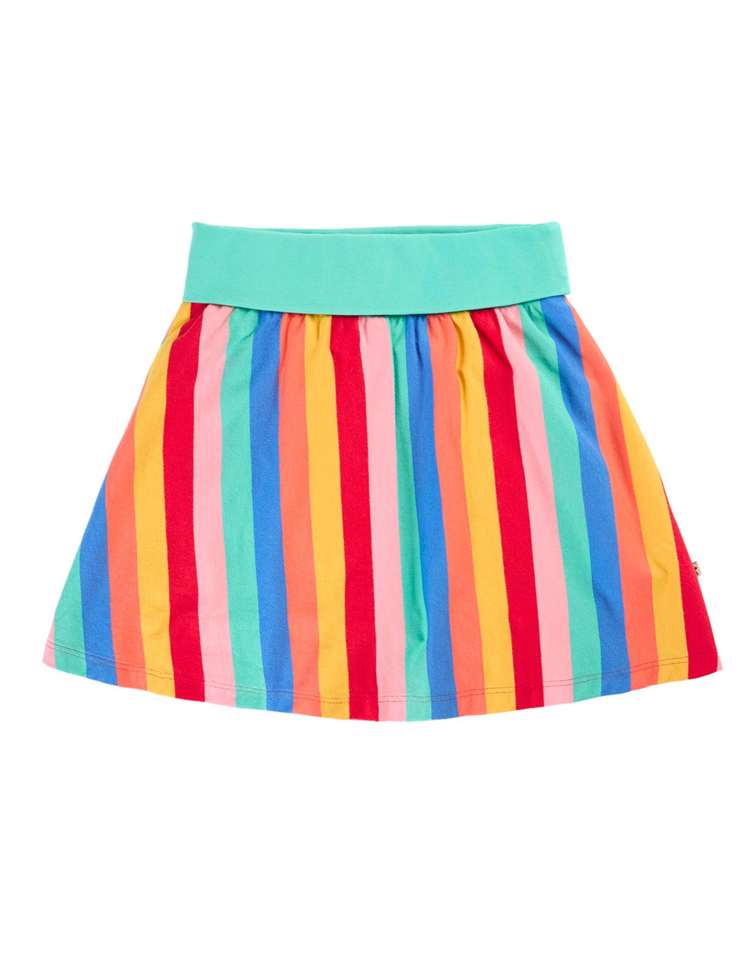 Pure Cotton Striped Skort (2-10 Yrs)
