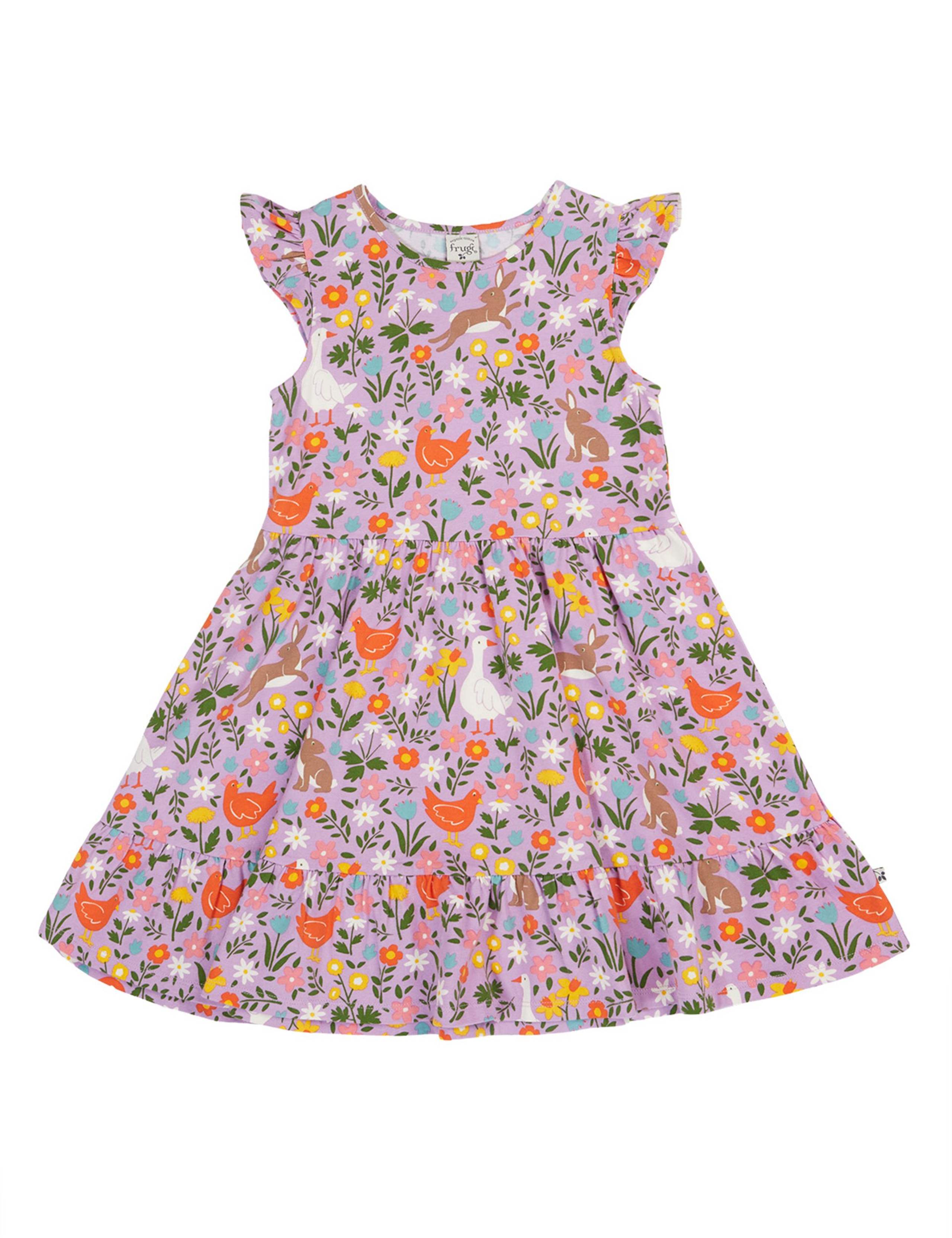 Cotton Rich Printed Dress (1-10 Yrs)