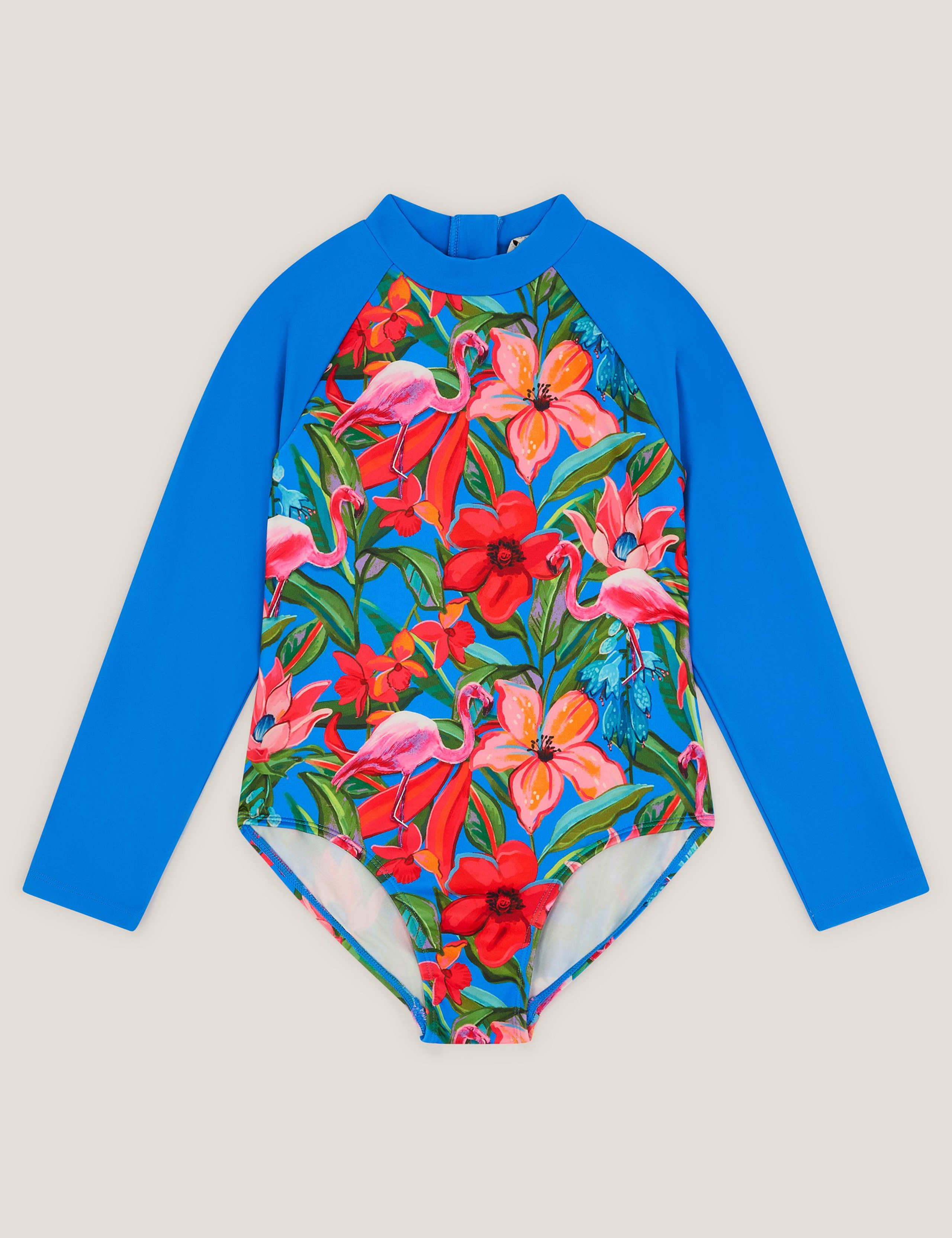 Tropical Long Sleeve Swimsuit (3-13 Years)