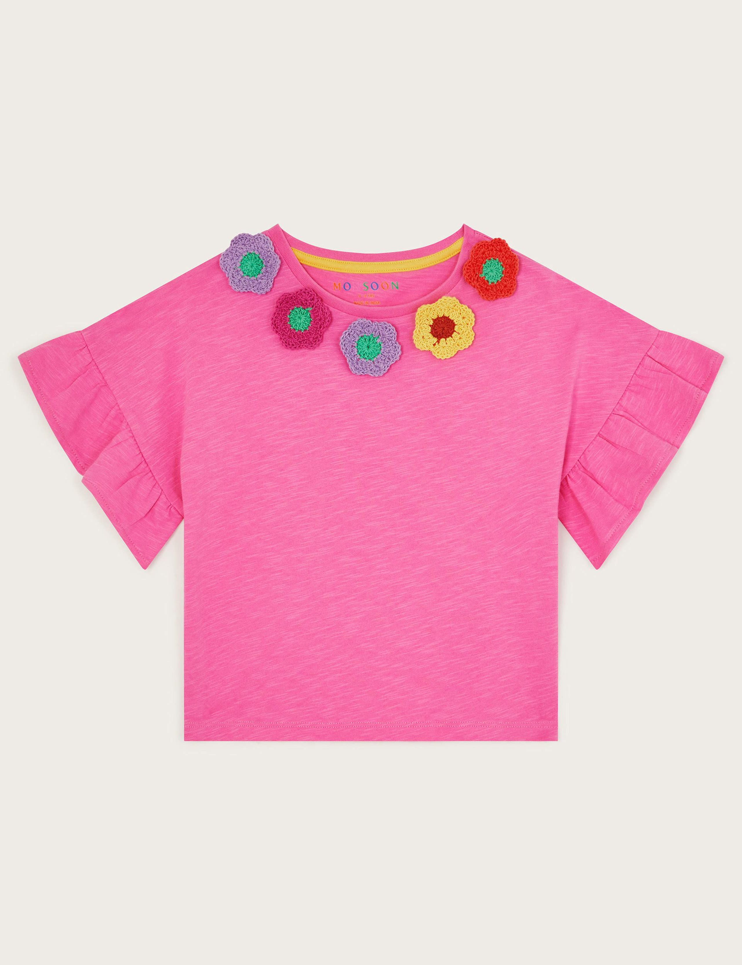 Pure Cotton Applique T-Shirt (3-13 Yrs)
