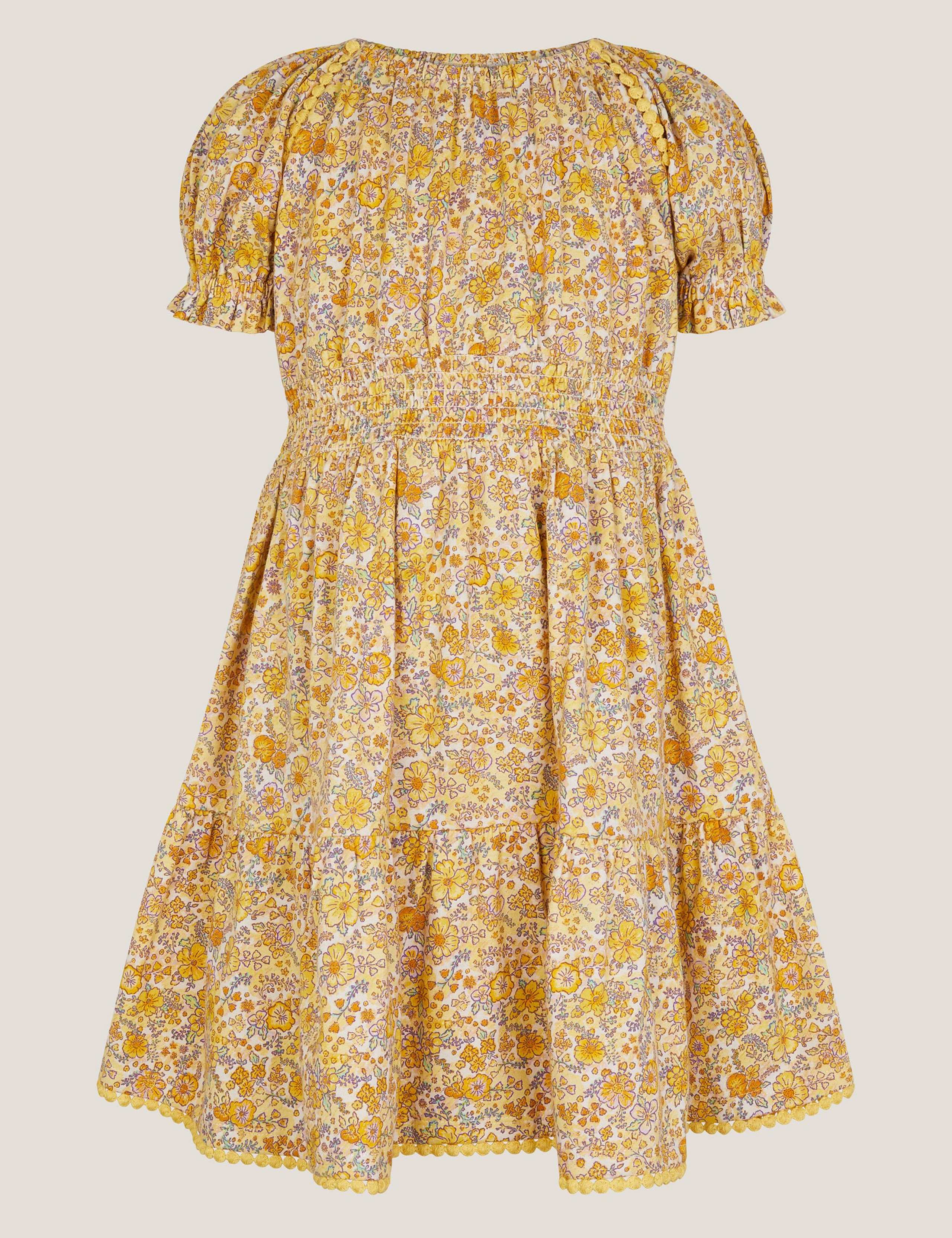Jersey Floral Dress (2-15 Yrs)